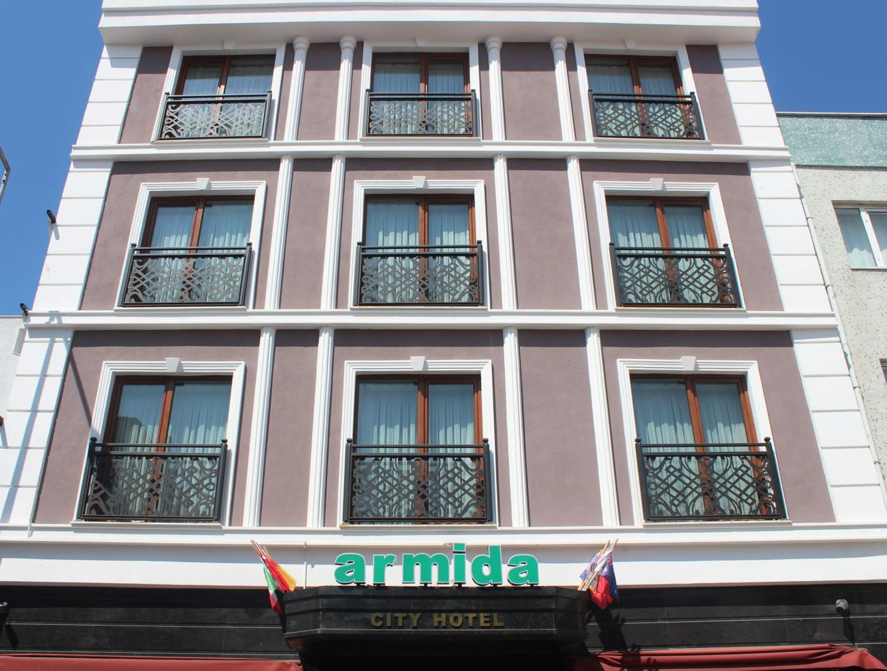 Facade/entrance in Armida City Hotel