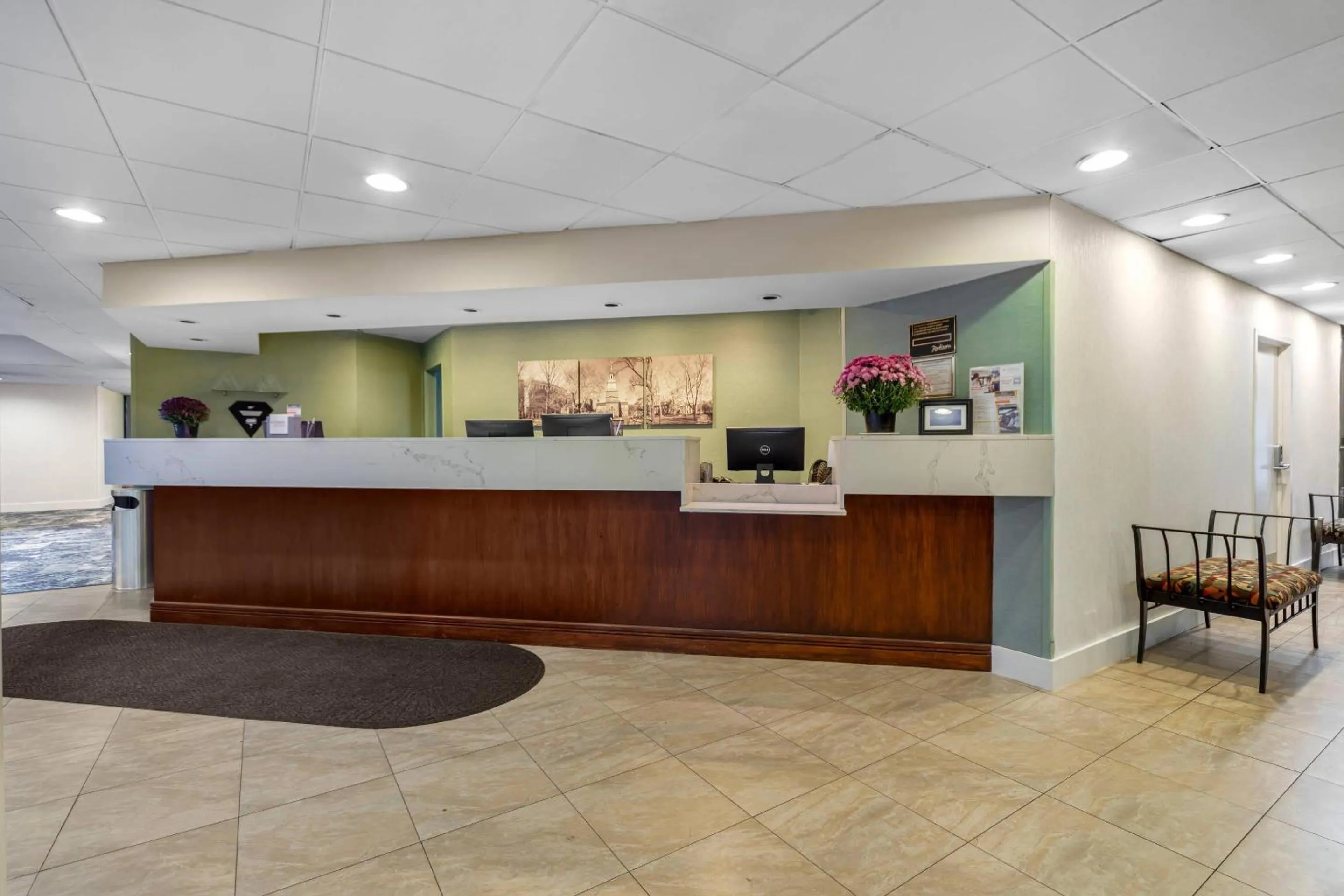 Lobby or reception in Radisson Hotel Philadelphia Northeast
