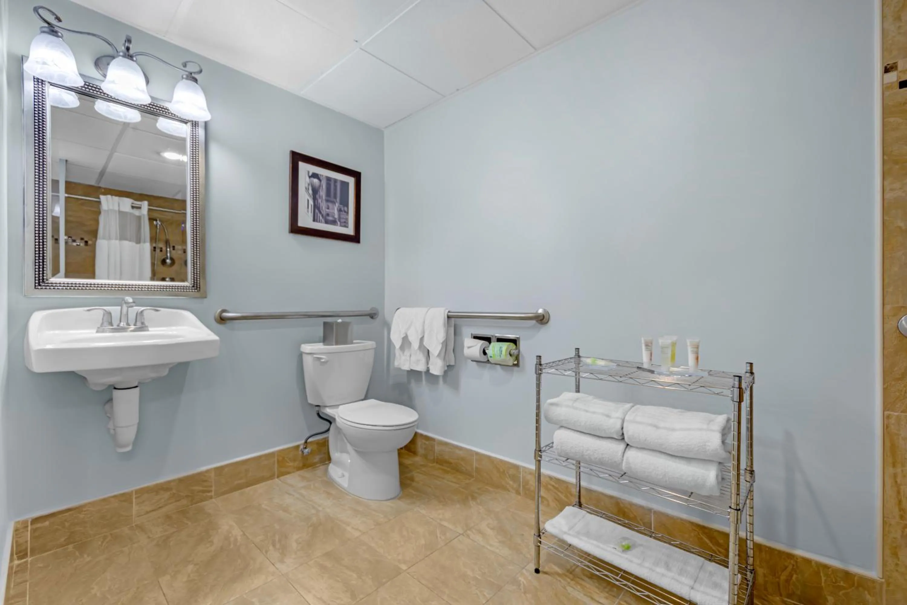 Bathroom in Radisson Hotel Philadelphia Northeast