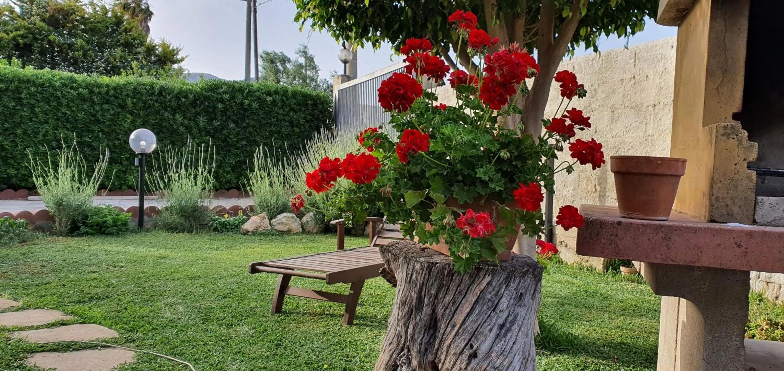 Garden in La Rosa dei venti