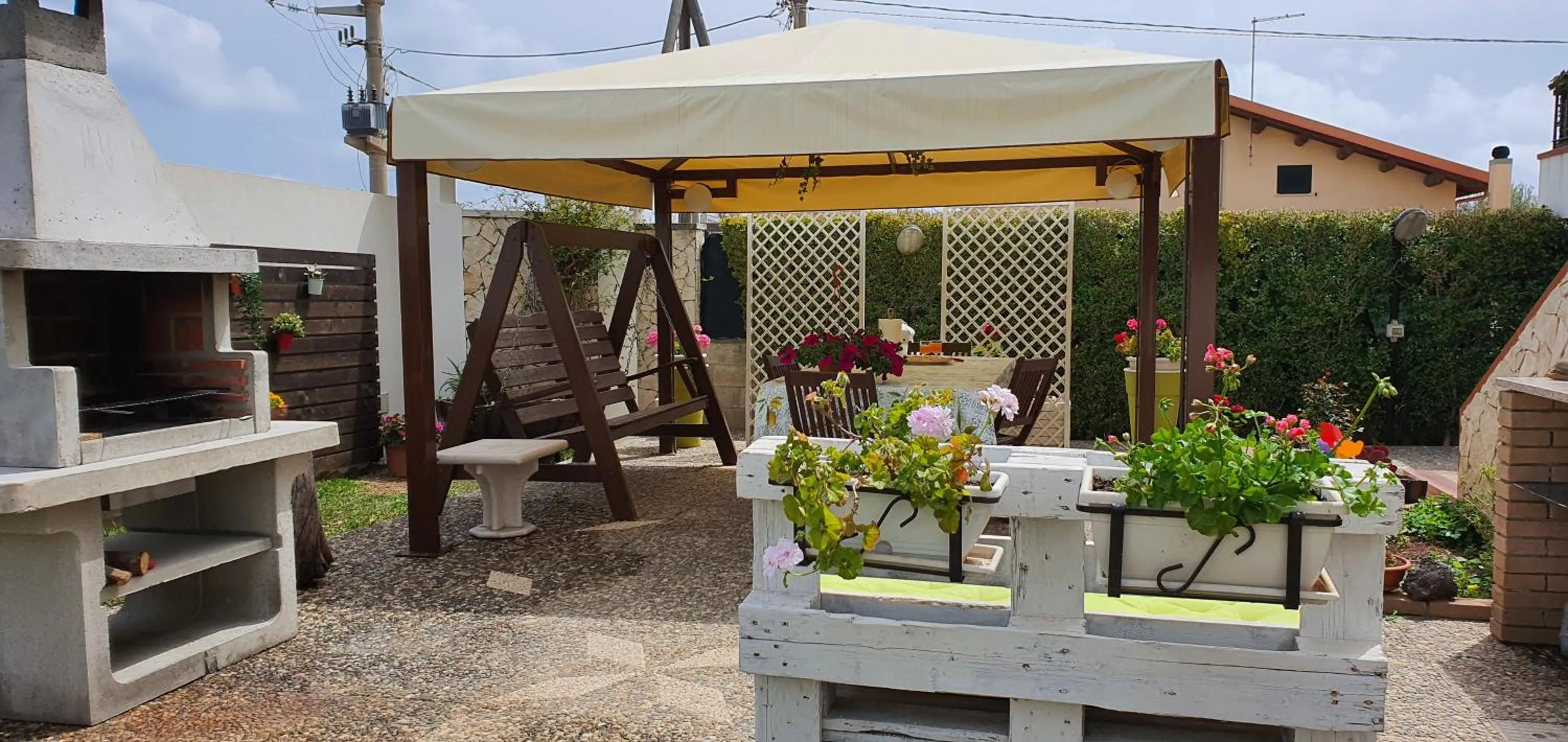 Patio in La Rosa dei venti