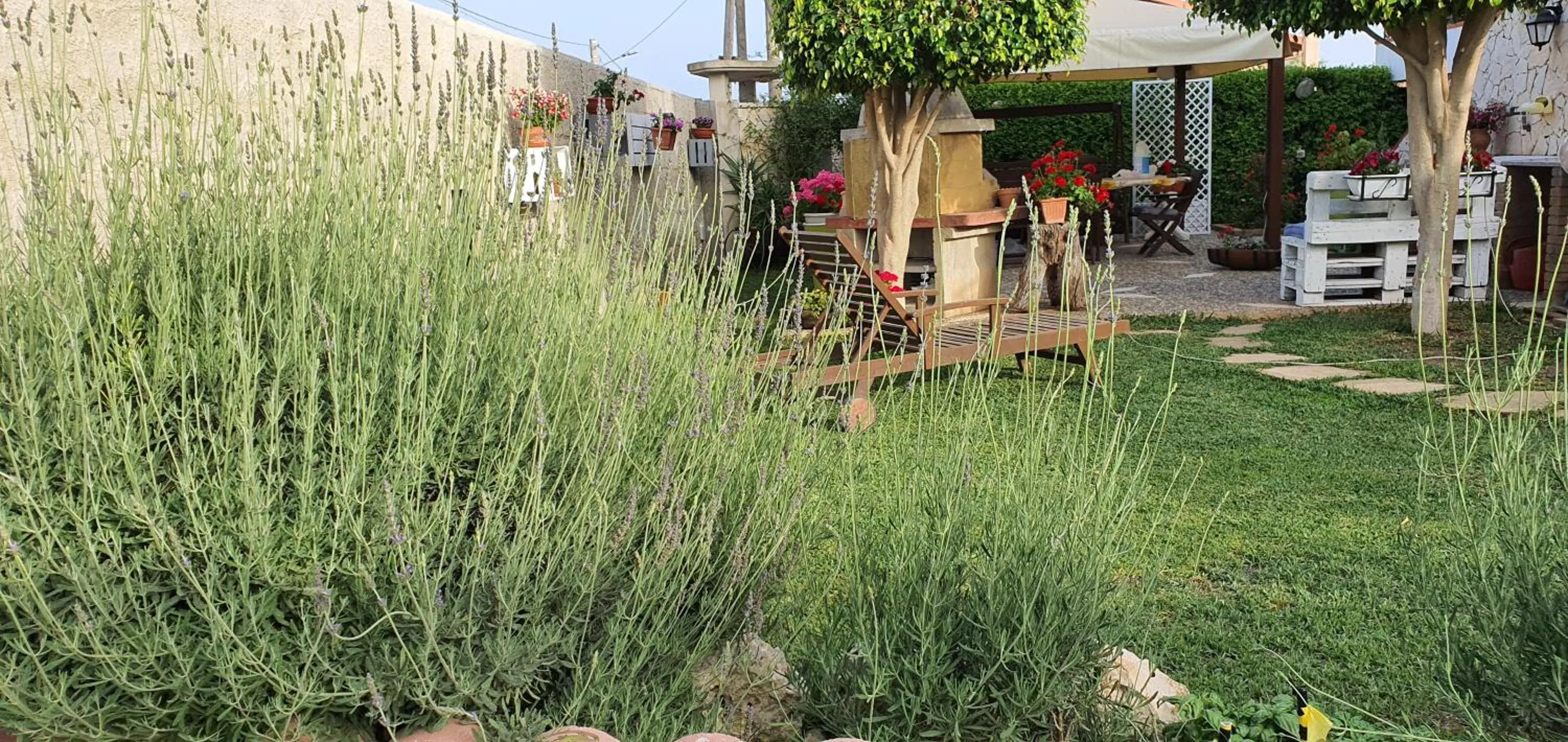 Garden in La Rosa dei venti