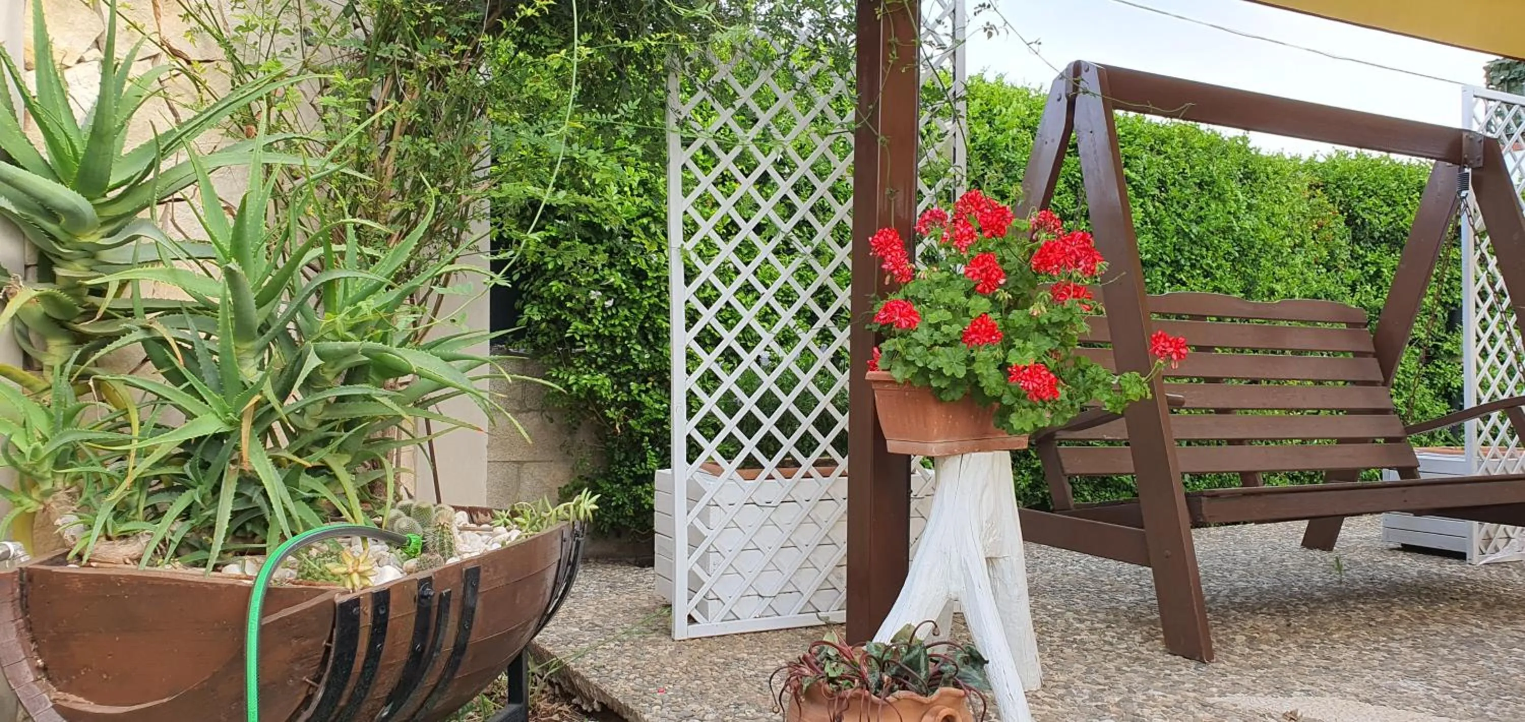 Garden in La Rosa dei venti