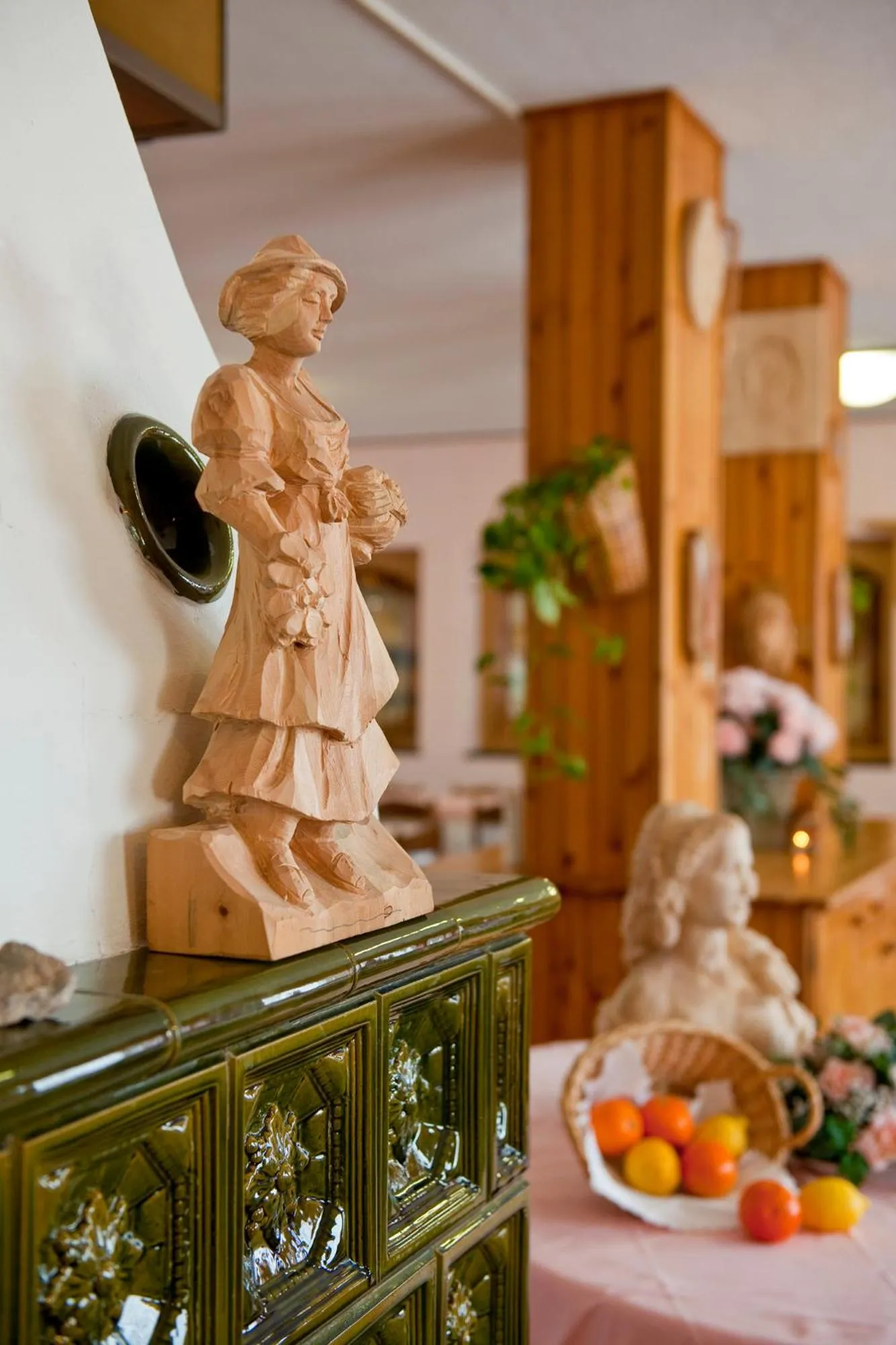 Decorative detail in Albergo Negritella