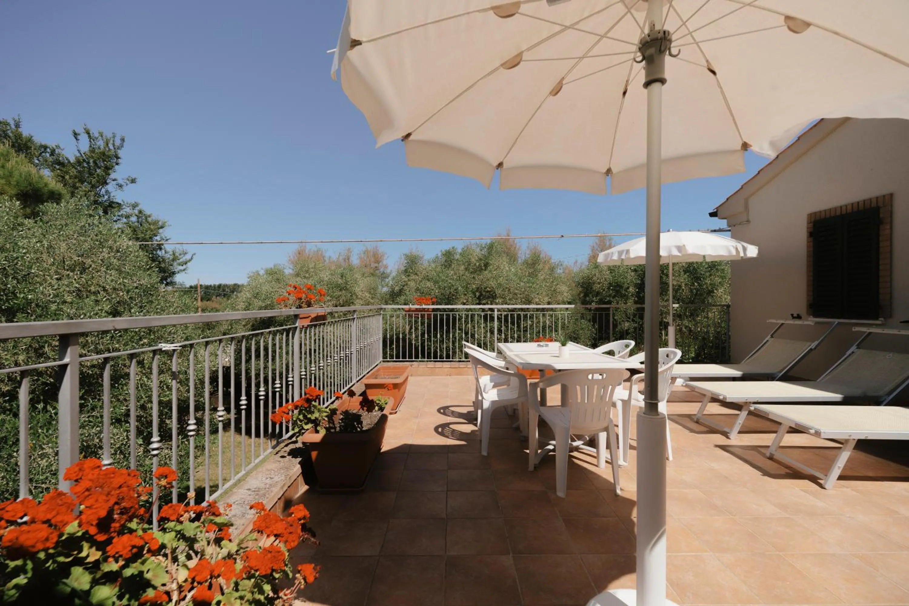 Balcony/Terrace in Villa Chiara Porto Recanati