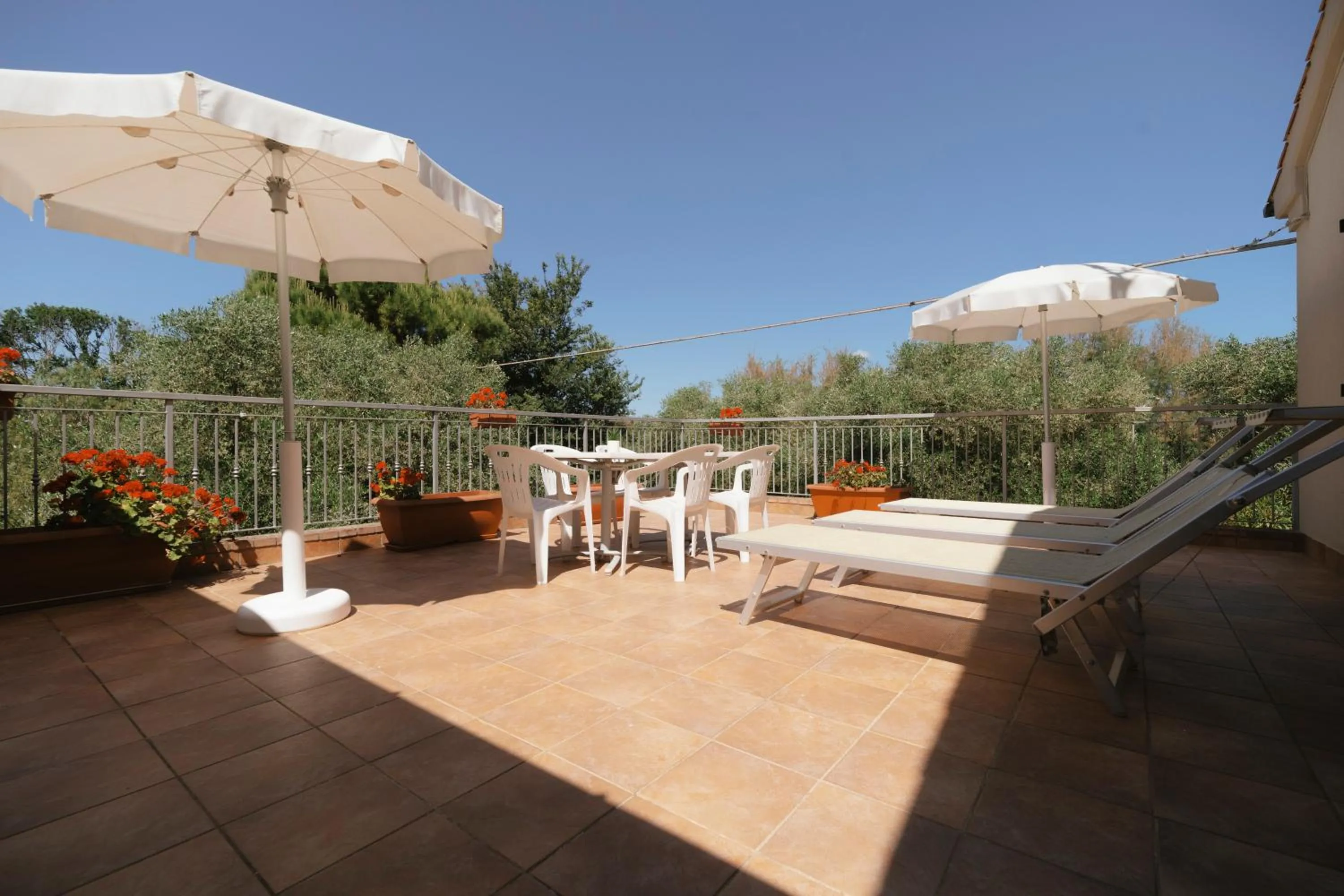 Balcony/Terrace in Villa Chiara Porto Recanati