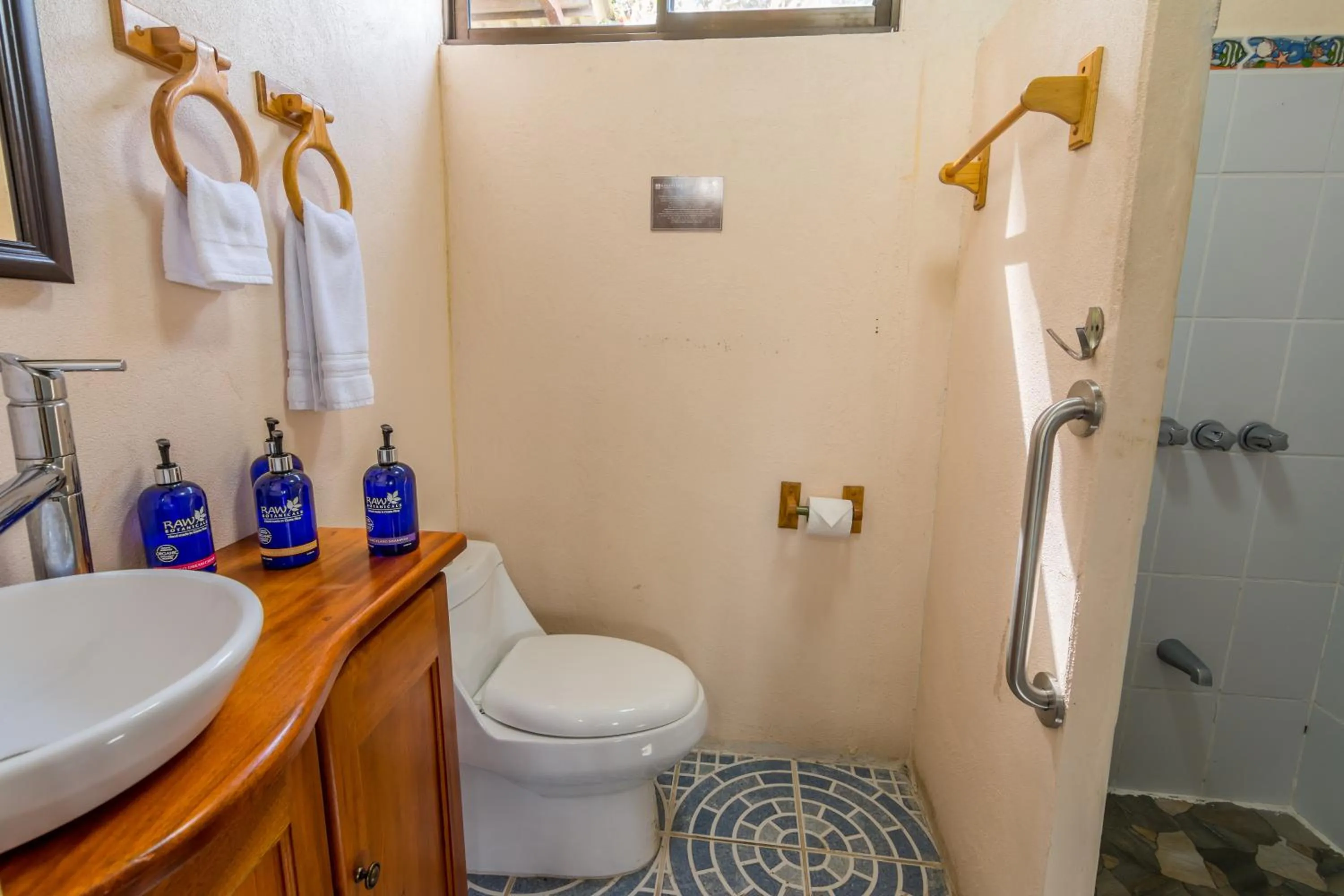 Shower in Hotel Nepenthe B&B