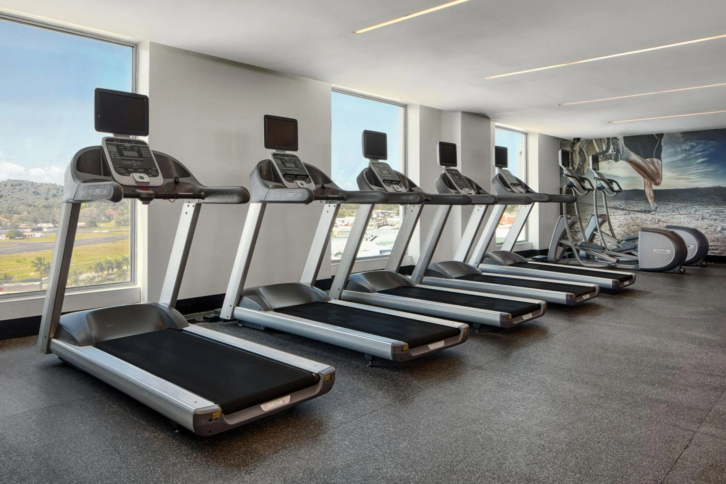 Fitness centre/facilities in Marriott Panama Hotel - Albrook