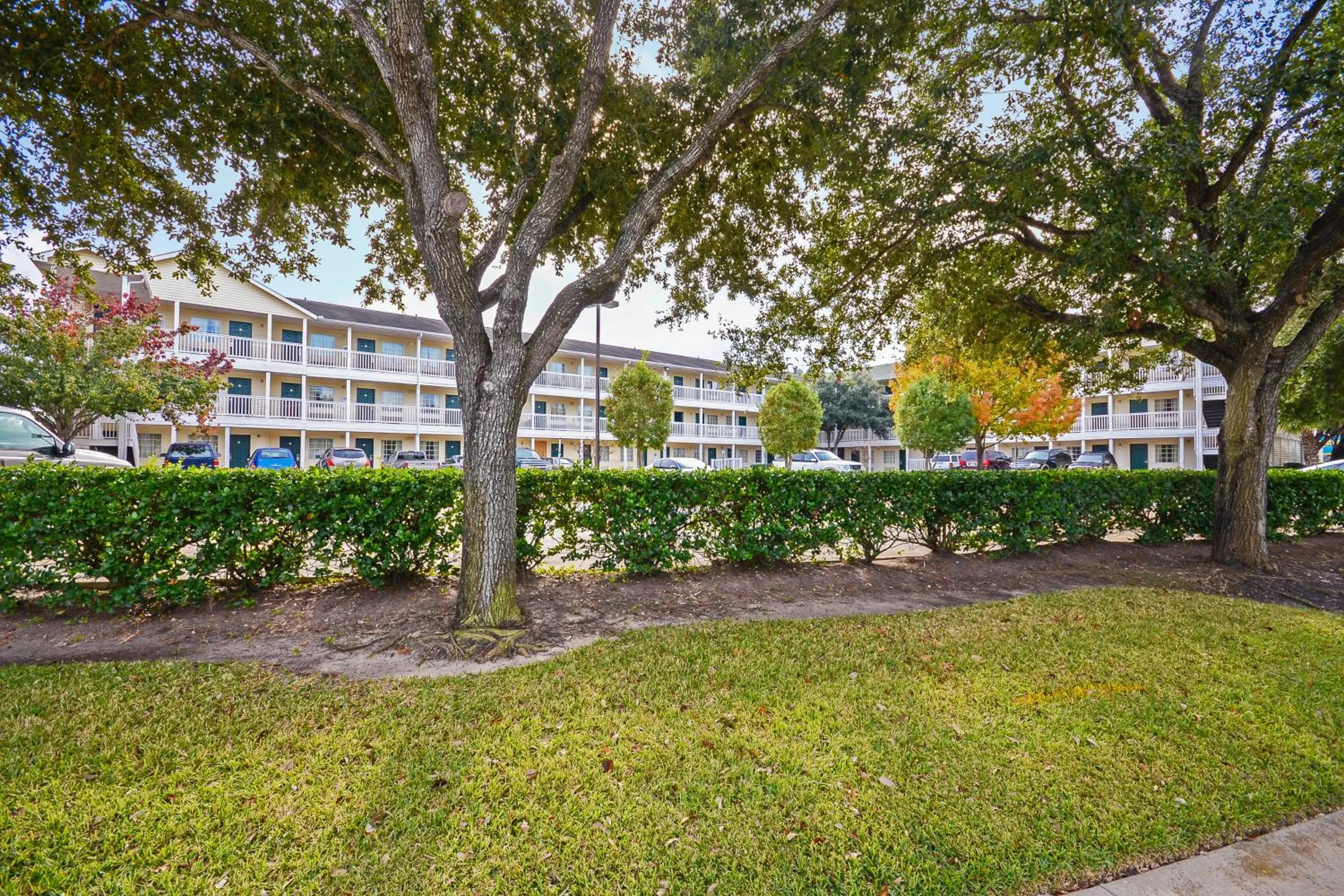 Facade/entrance in InTown Suites Extended Stay Select Houston TX - Stafford
