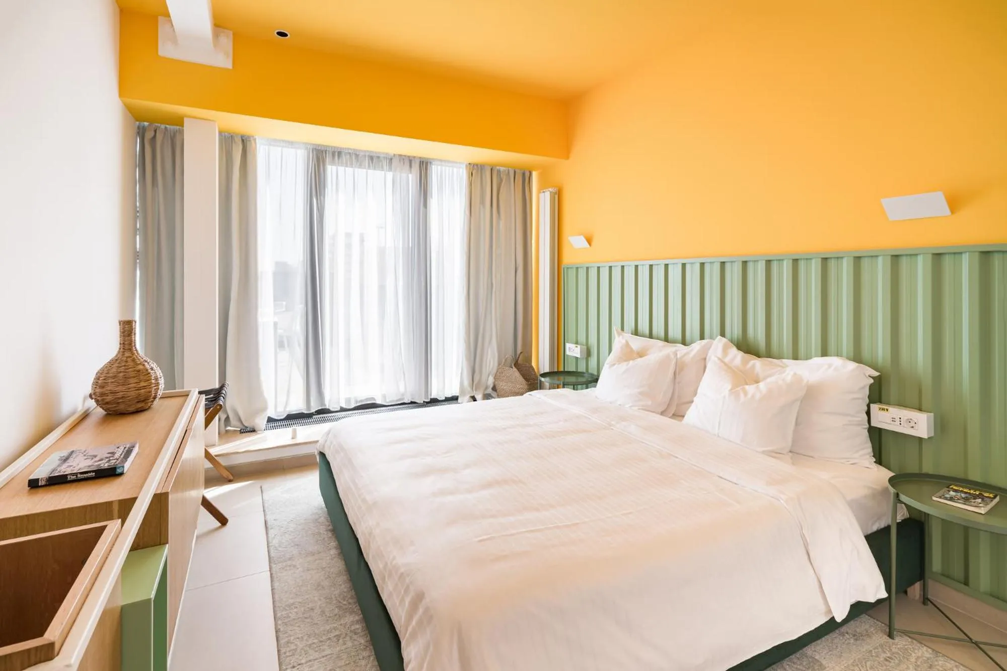 Bedroom, Bed in Riva Mamaia Beach Apart Hotel