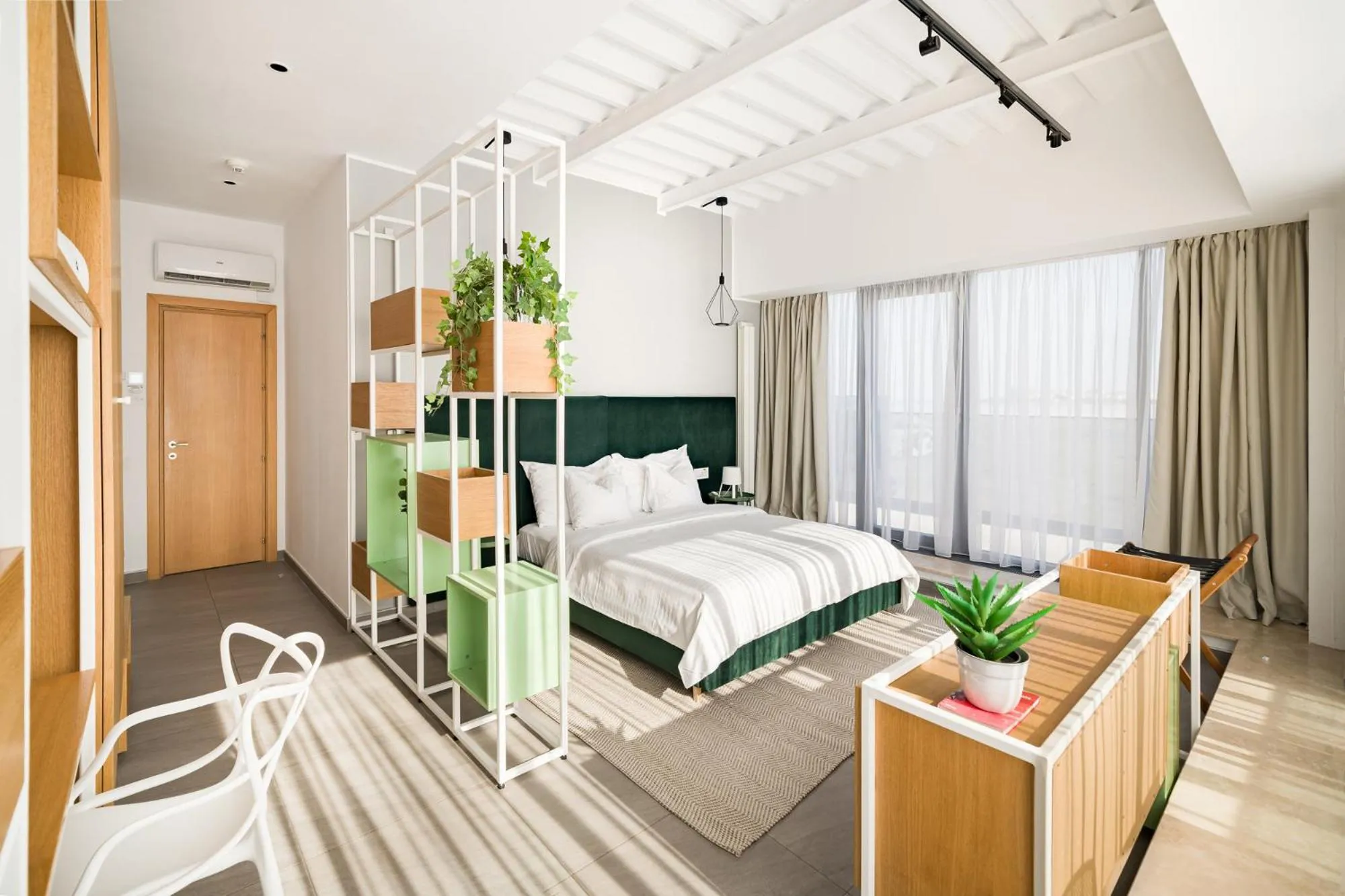 Bedroom, Bed in Riva Mamaia Beach Apart Hotel