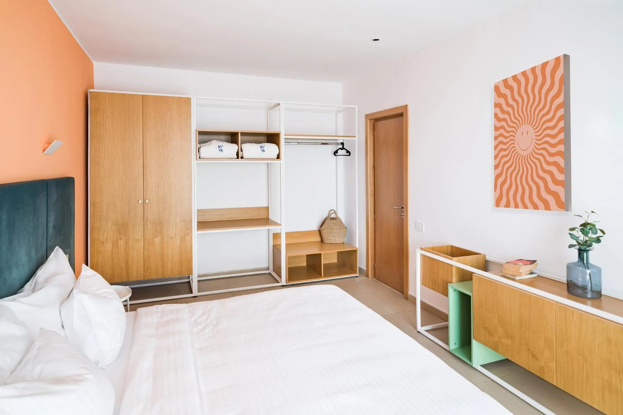 Bedroom, Bed in Riva Mamaia Beach Apart Hotel