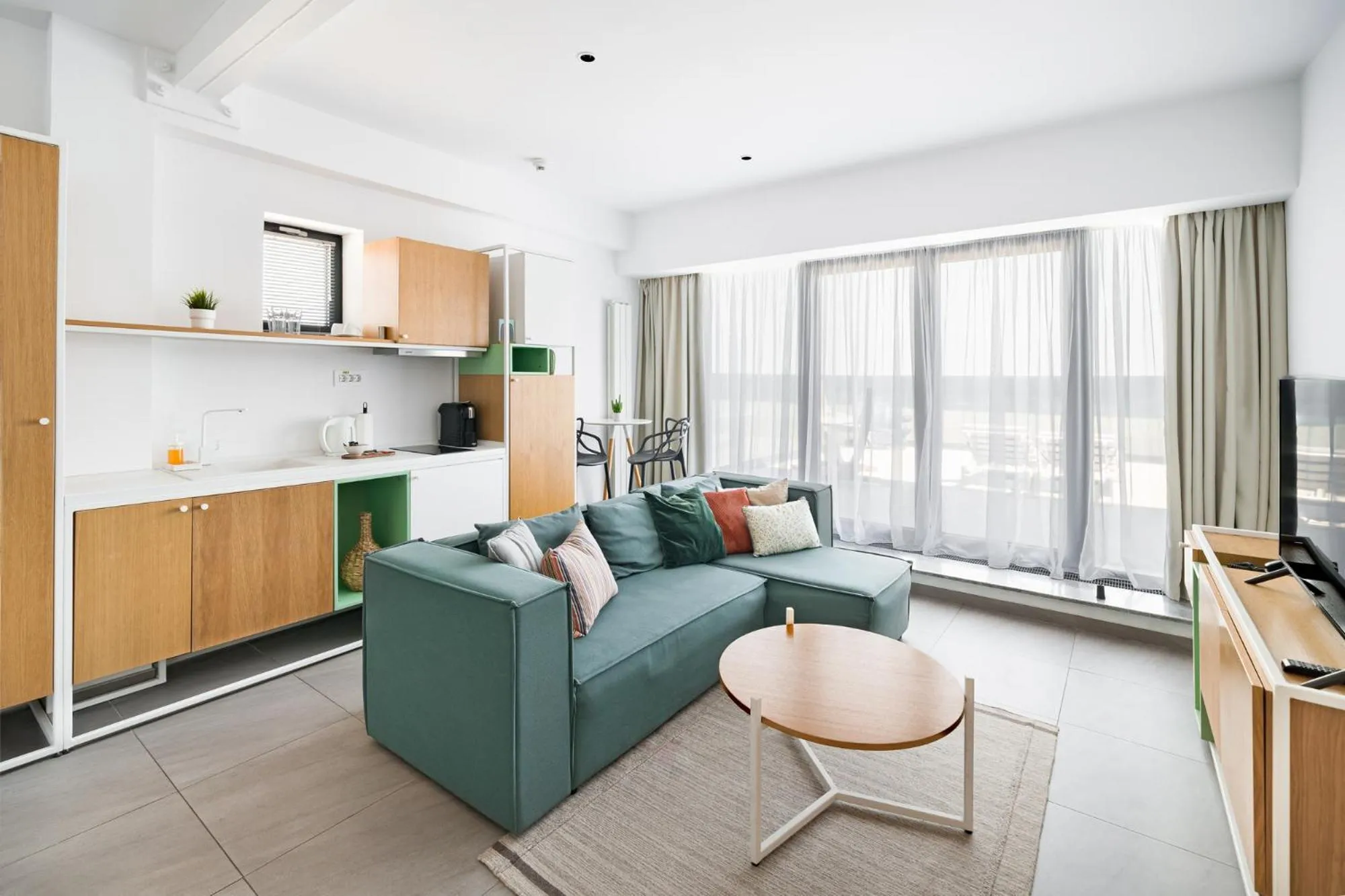 Living room in Riva Mamaia Beach Apart Hotel