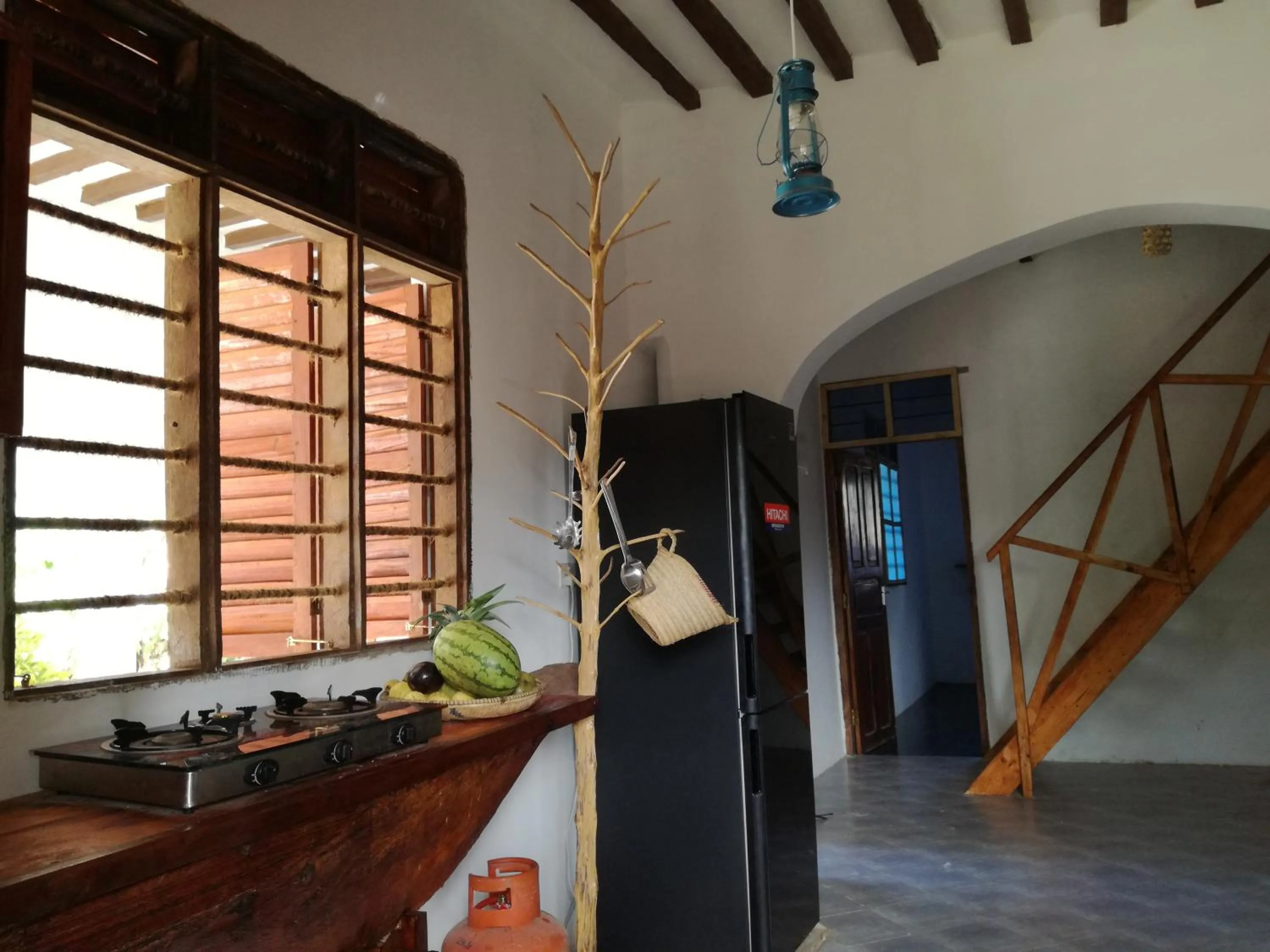 Kitchen or kitchenette in Furaha Lodge