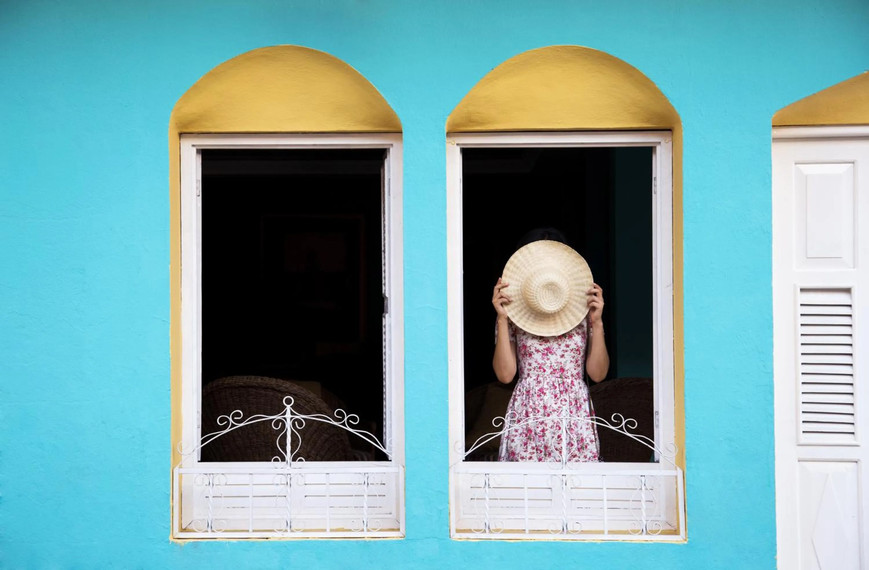 Facade/entrance in Hotel Santana