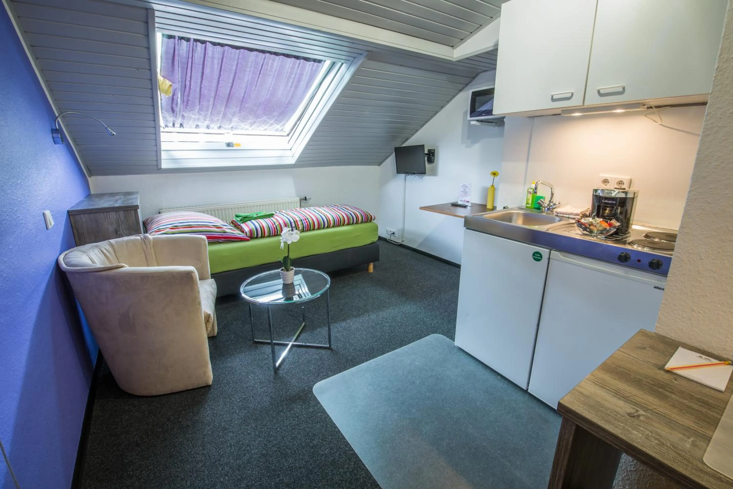 Bed in Aparthotel am Münzplatz