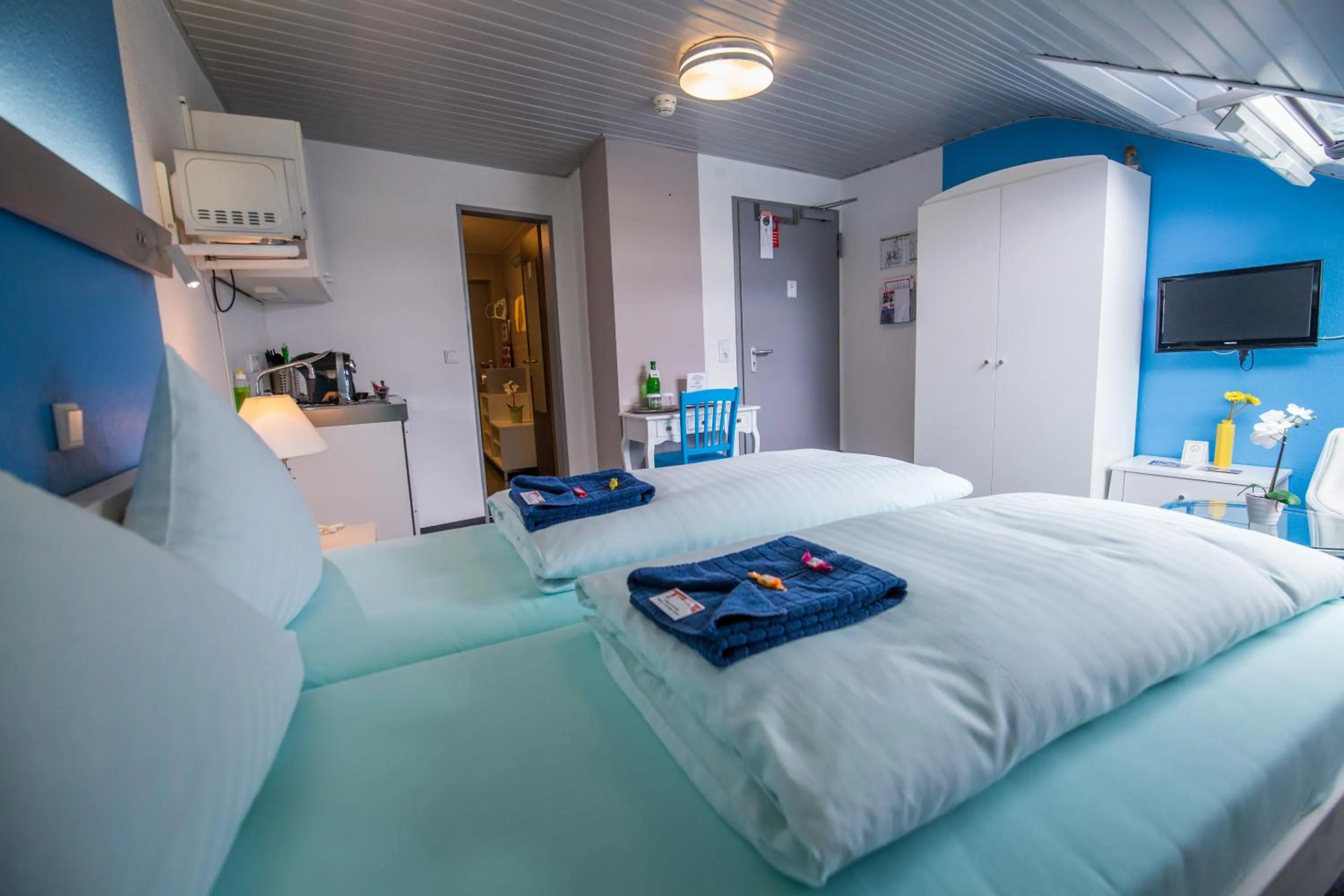 Bed in Aparthotel am Münzplatz