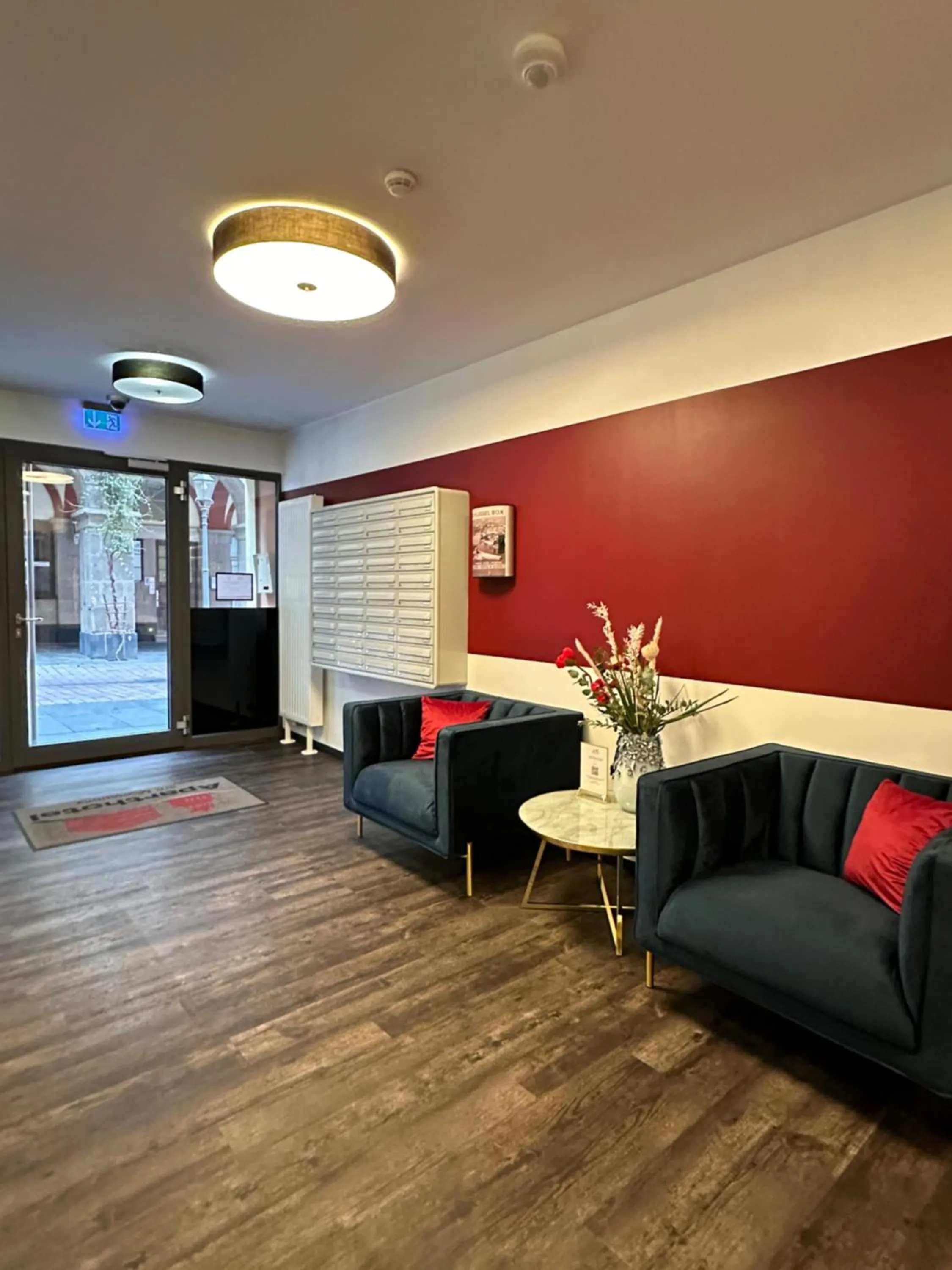 Lobby or reception in Aparthotel am Münzplatz