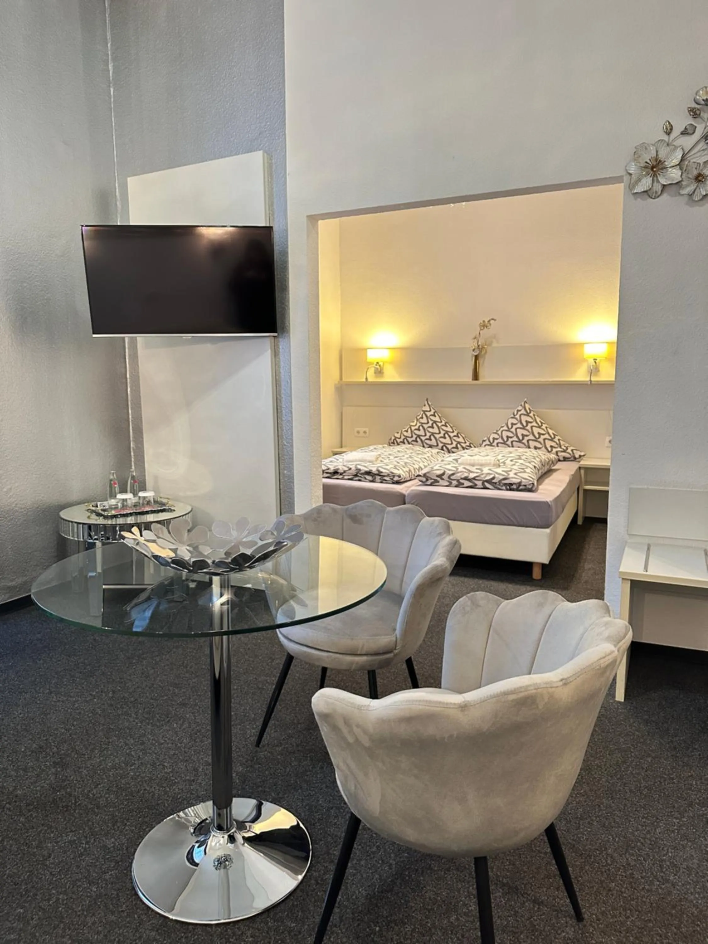 Bedroom, Bed in Aparthotel am Münzplatz