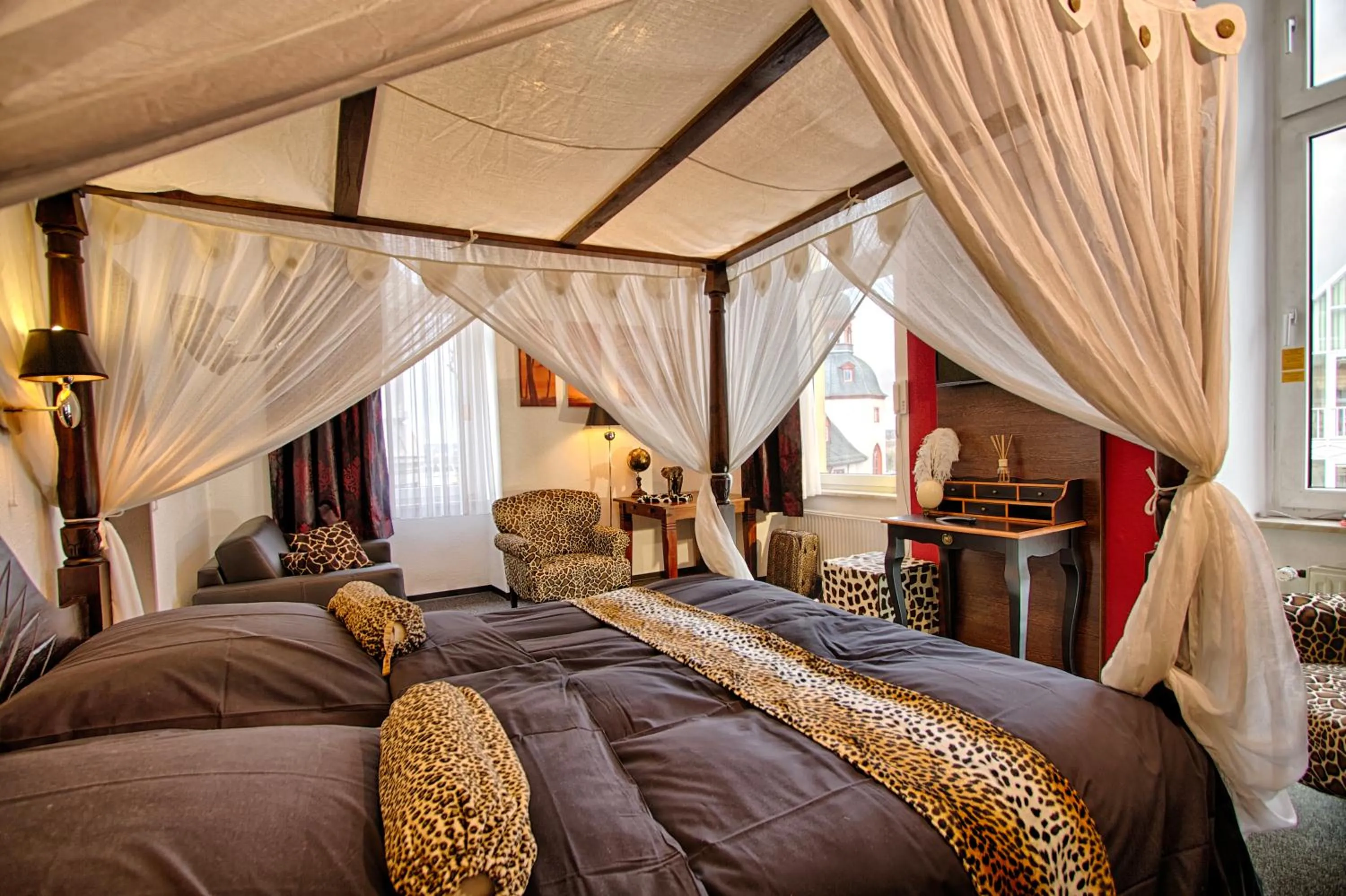 Bed in Aparthotel am Münzplatz