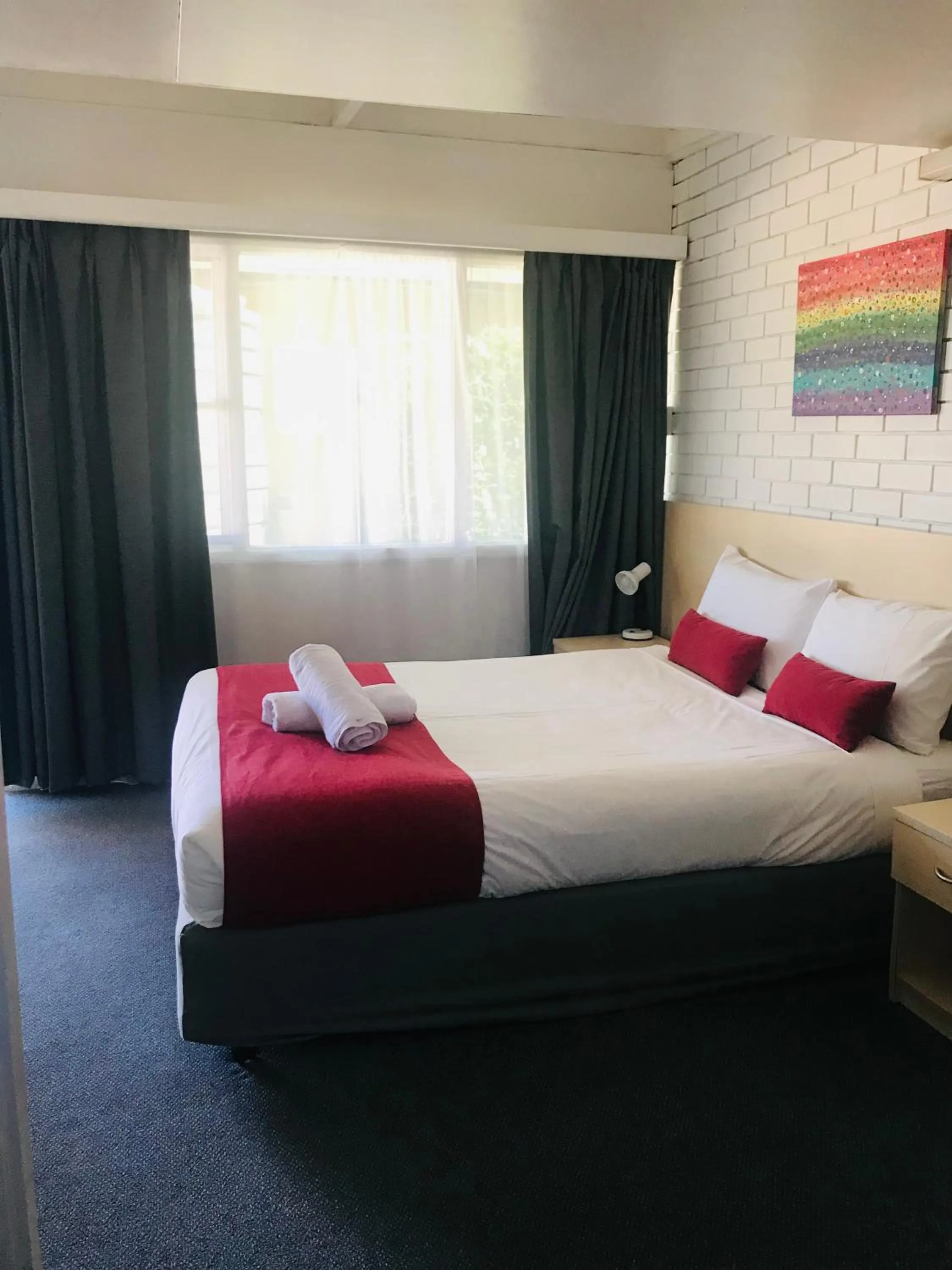 Bedroom, Bed in Kaputar Motel