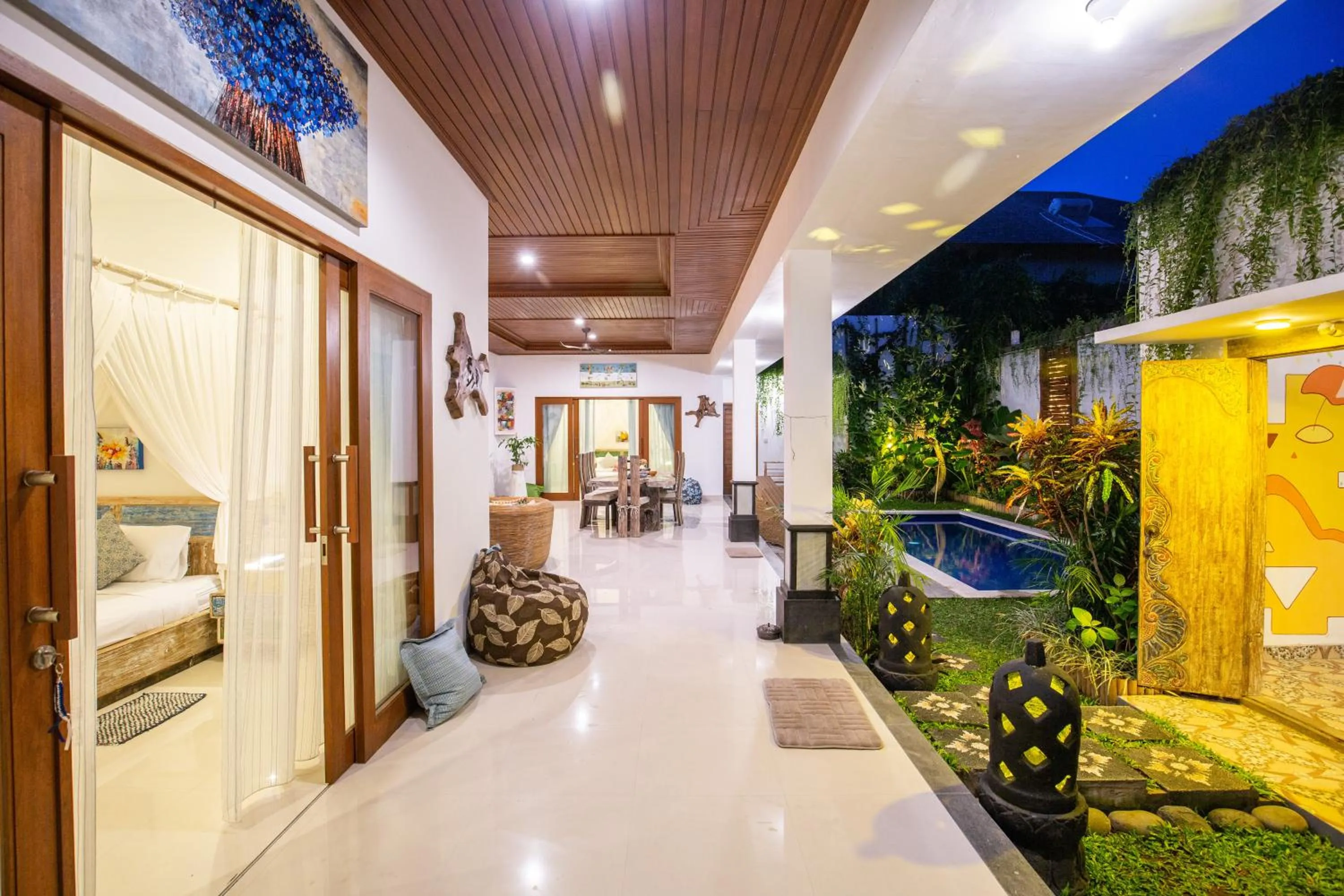 Facade/entrance in MasBro ART Villas