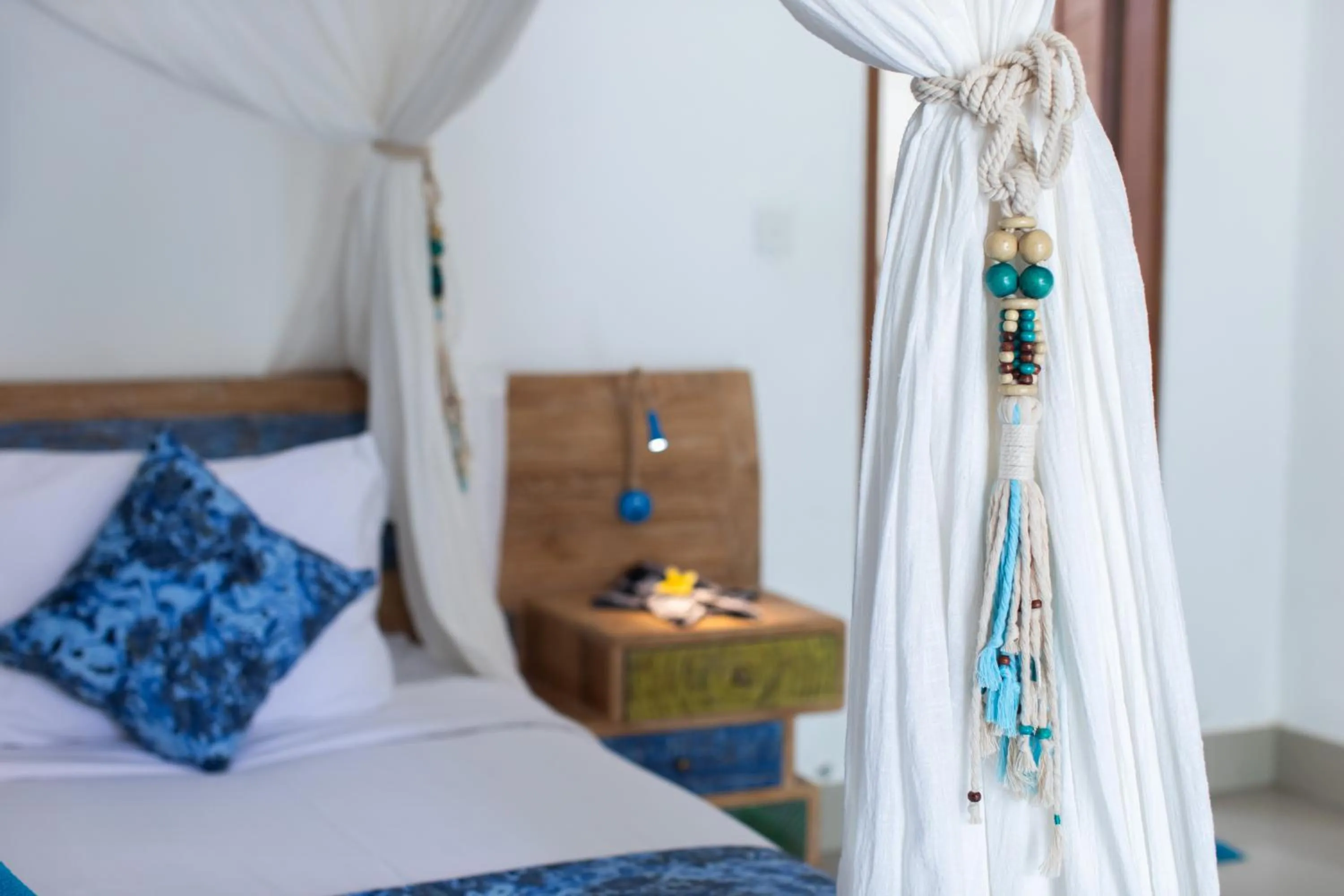 Bed in MasBro ART Villas