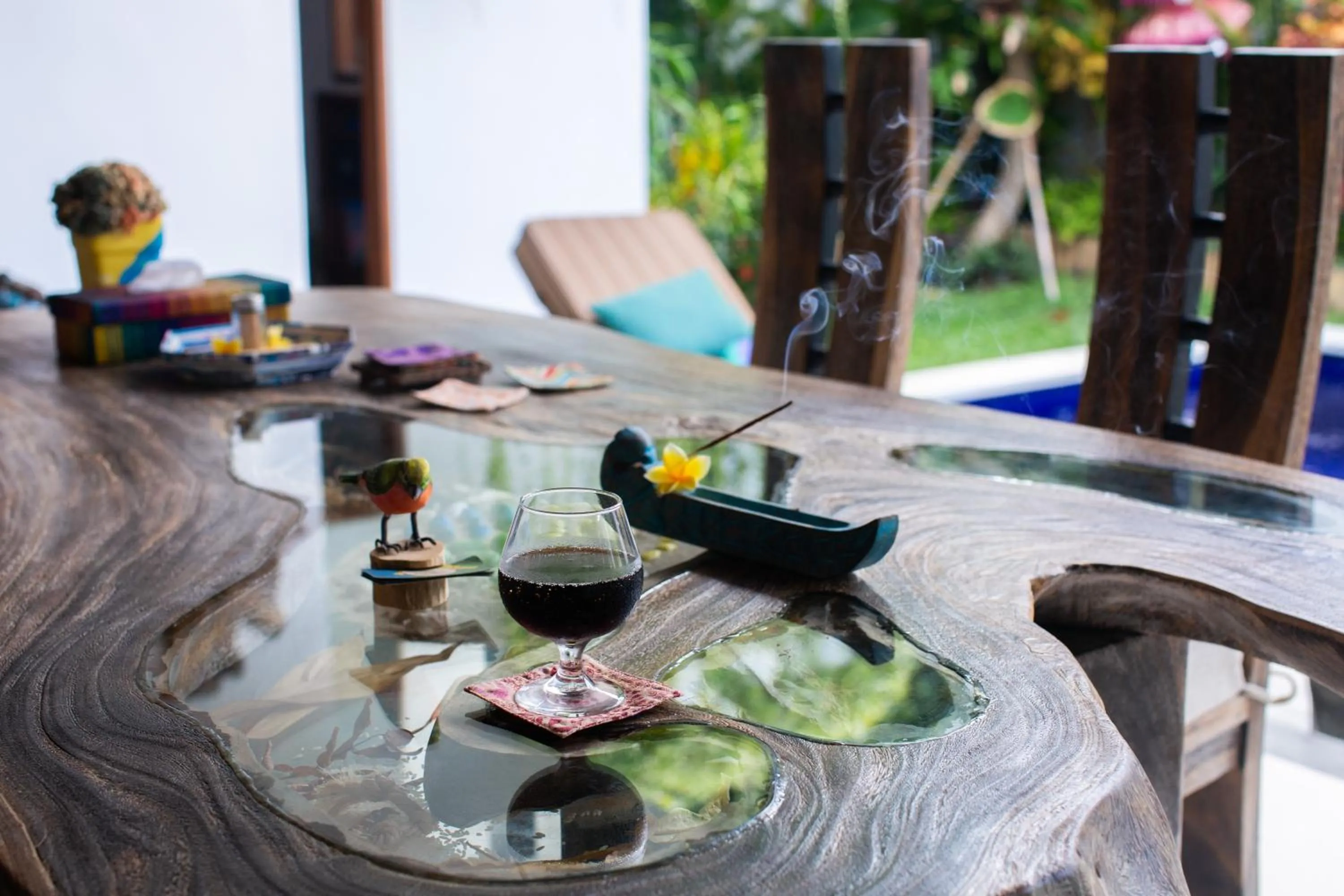 Decorative detail in MasBro ART Villas