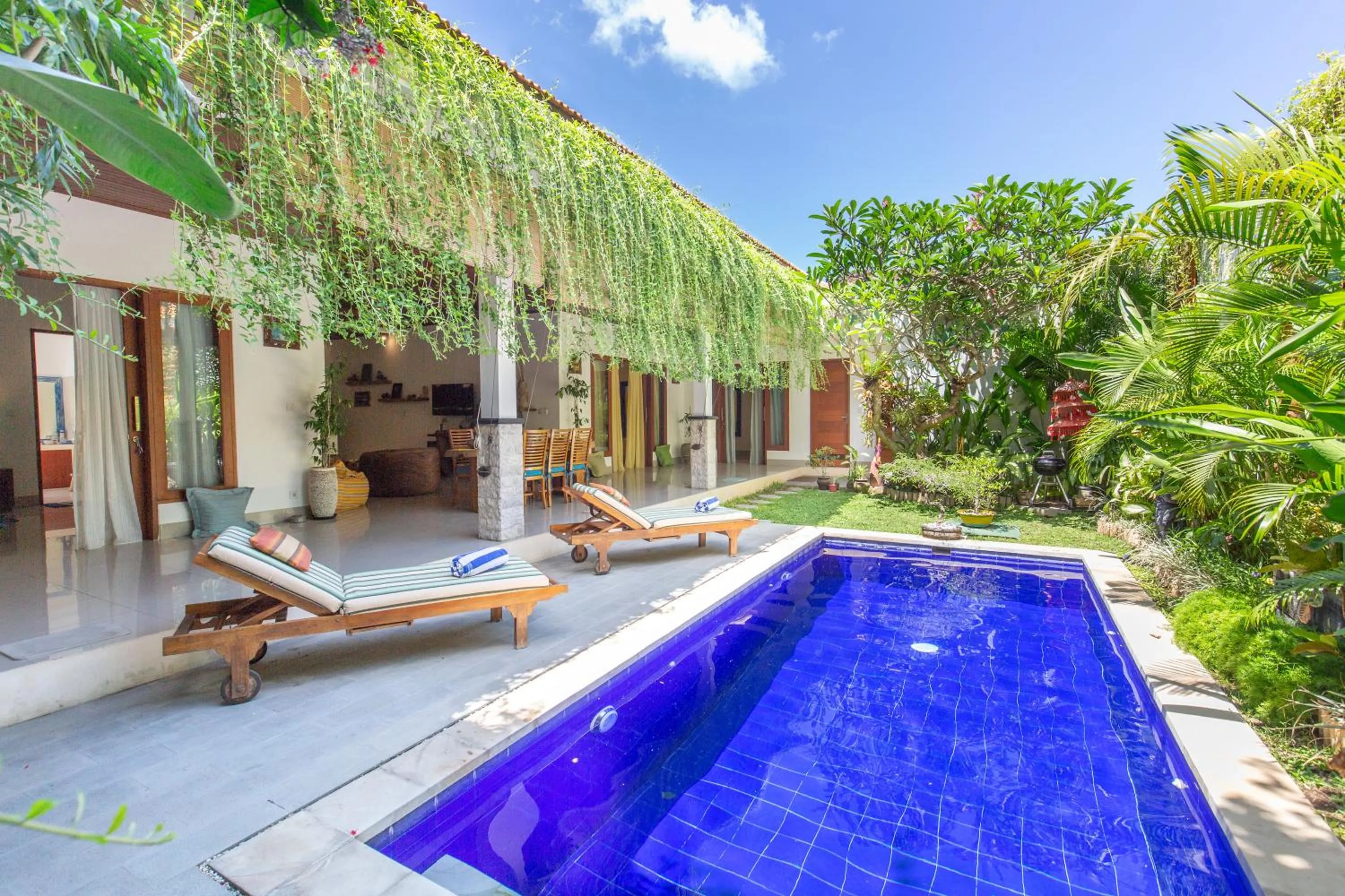 BBQ facilities in MasBro ART Villas