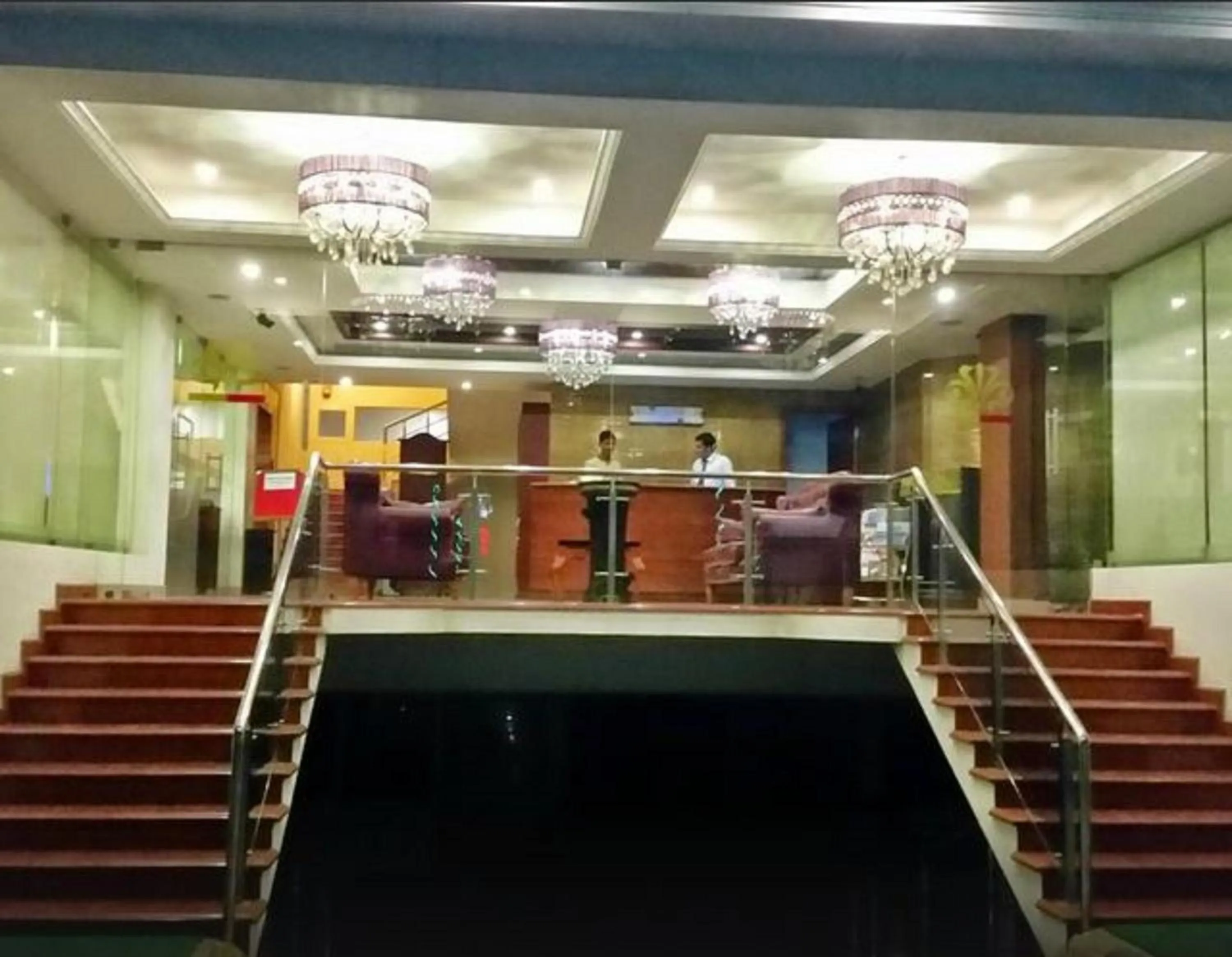 Lobby or reception in Cochin Palace