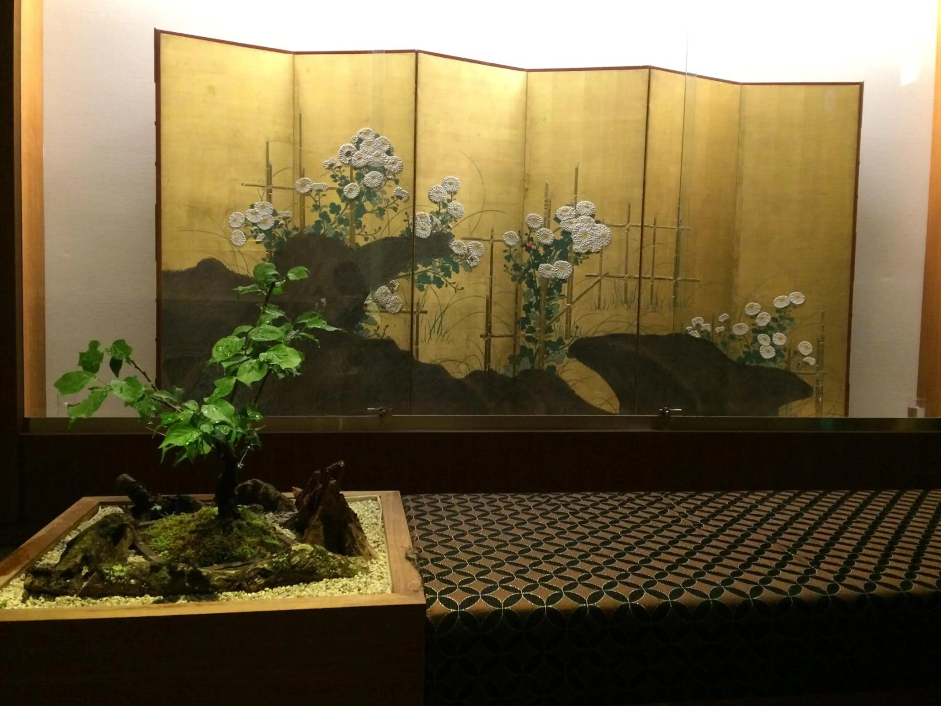 Decorative detail in Ryokan Nenrinbo