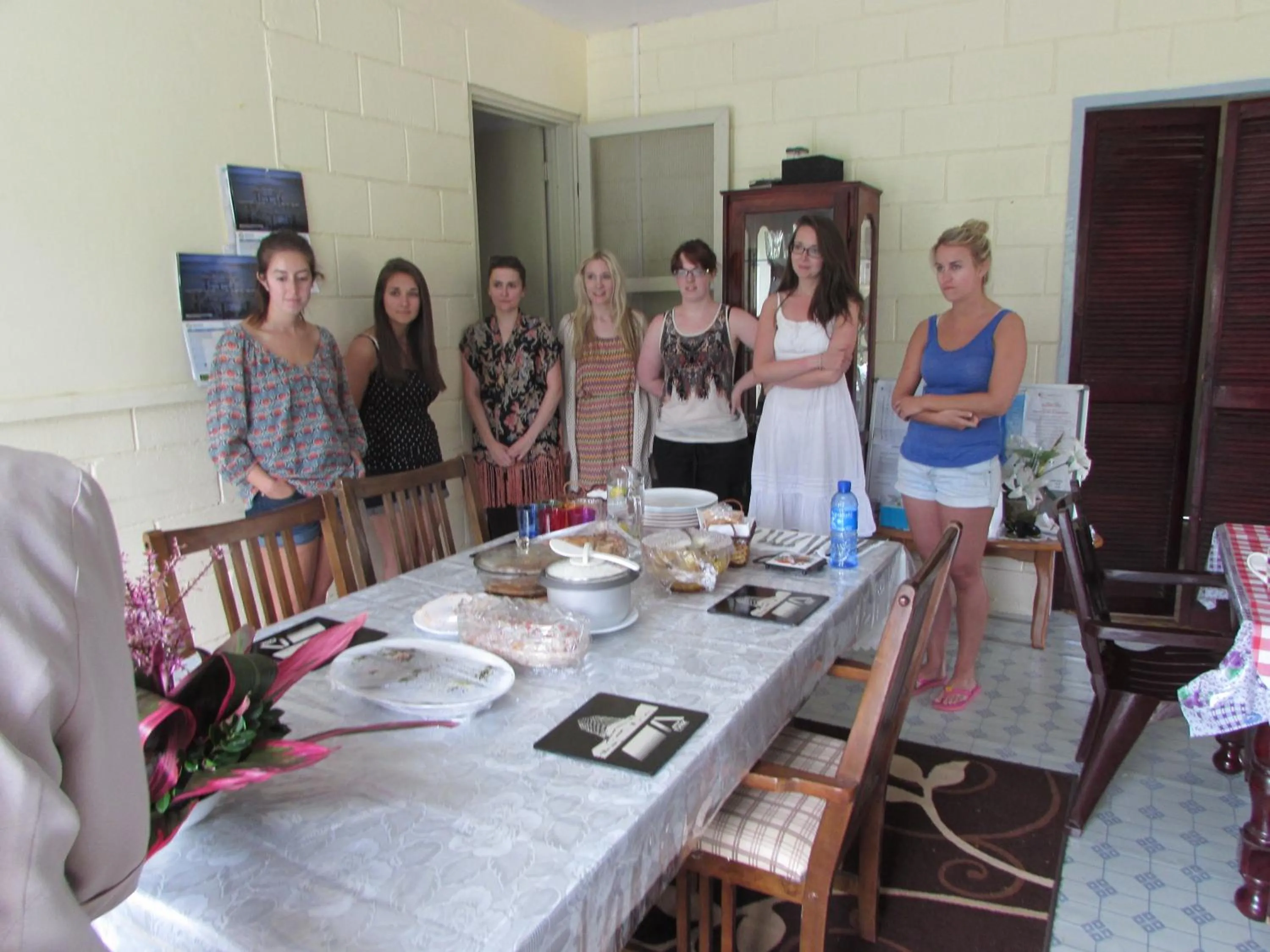 Continental breakfast in Dayspring Lodge