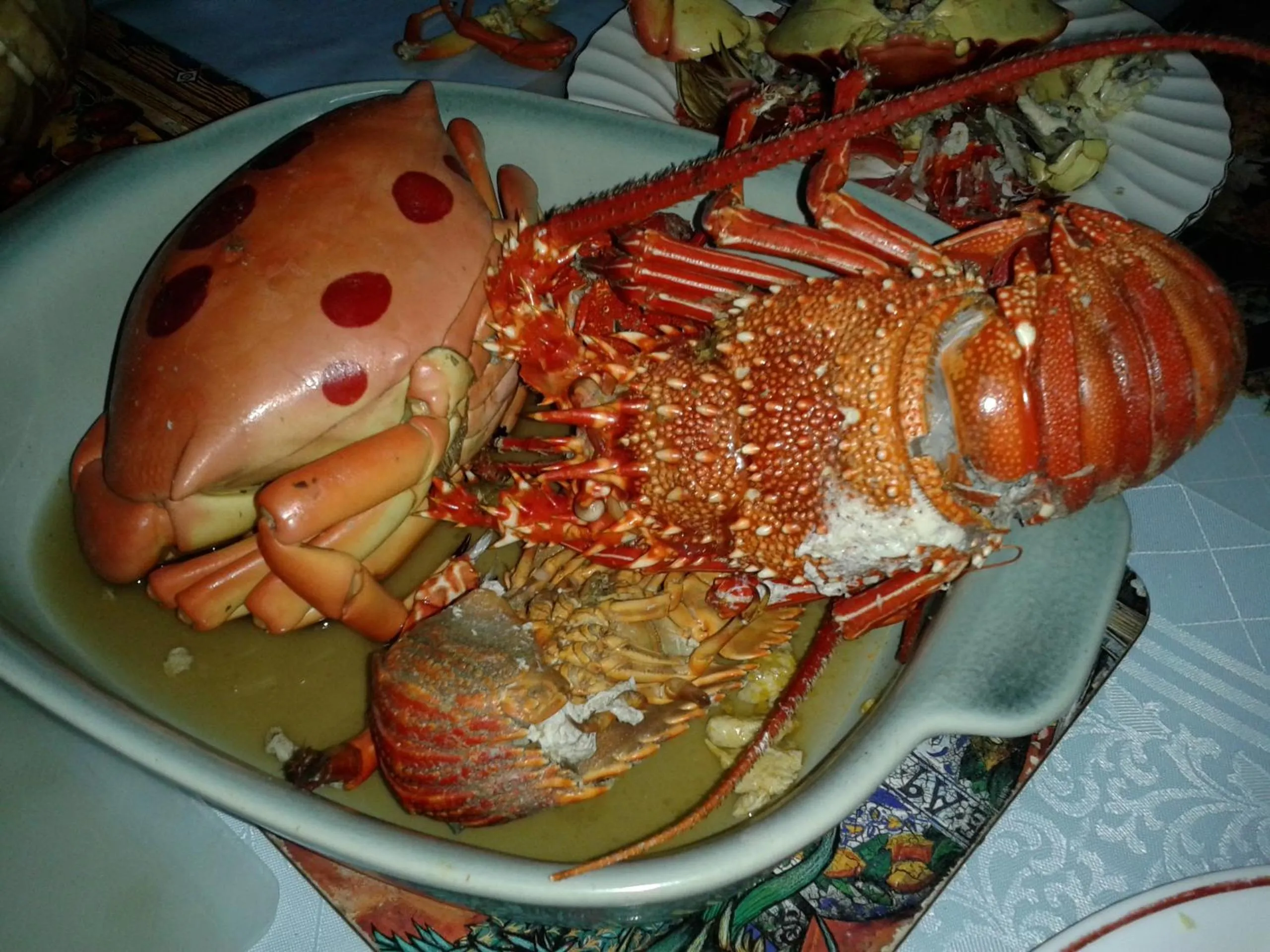 Food close-up in Dayspring Lodge