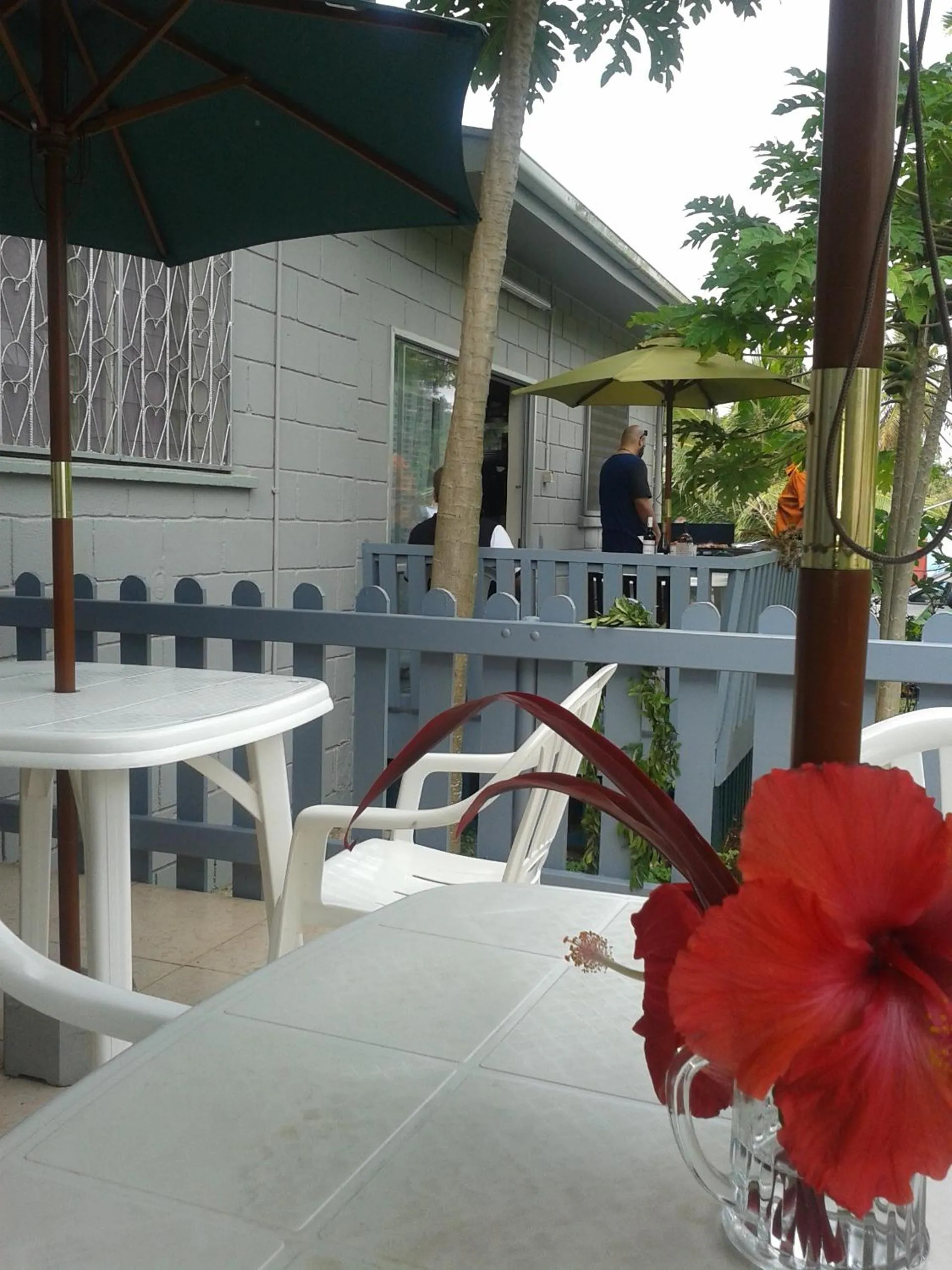 BBQ facilities in Dayspring Lodge