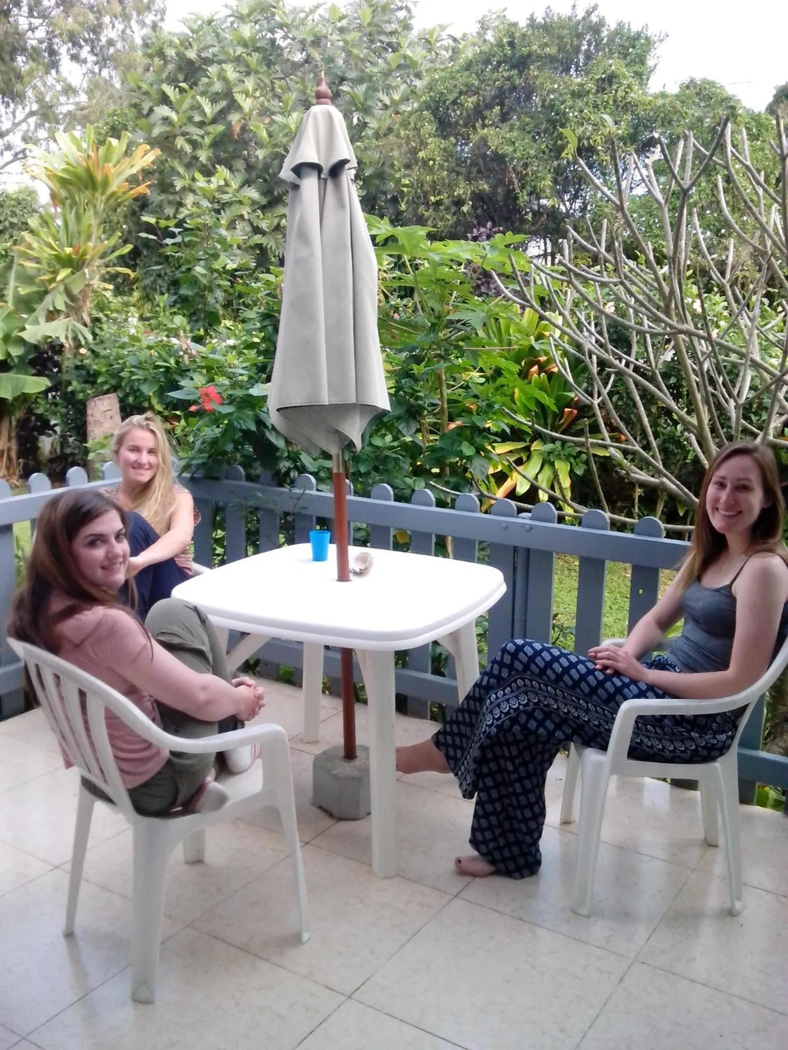 Patio in Dayspring Lodge
