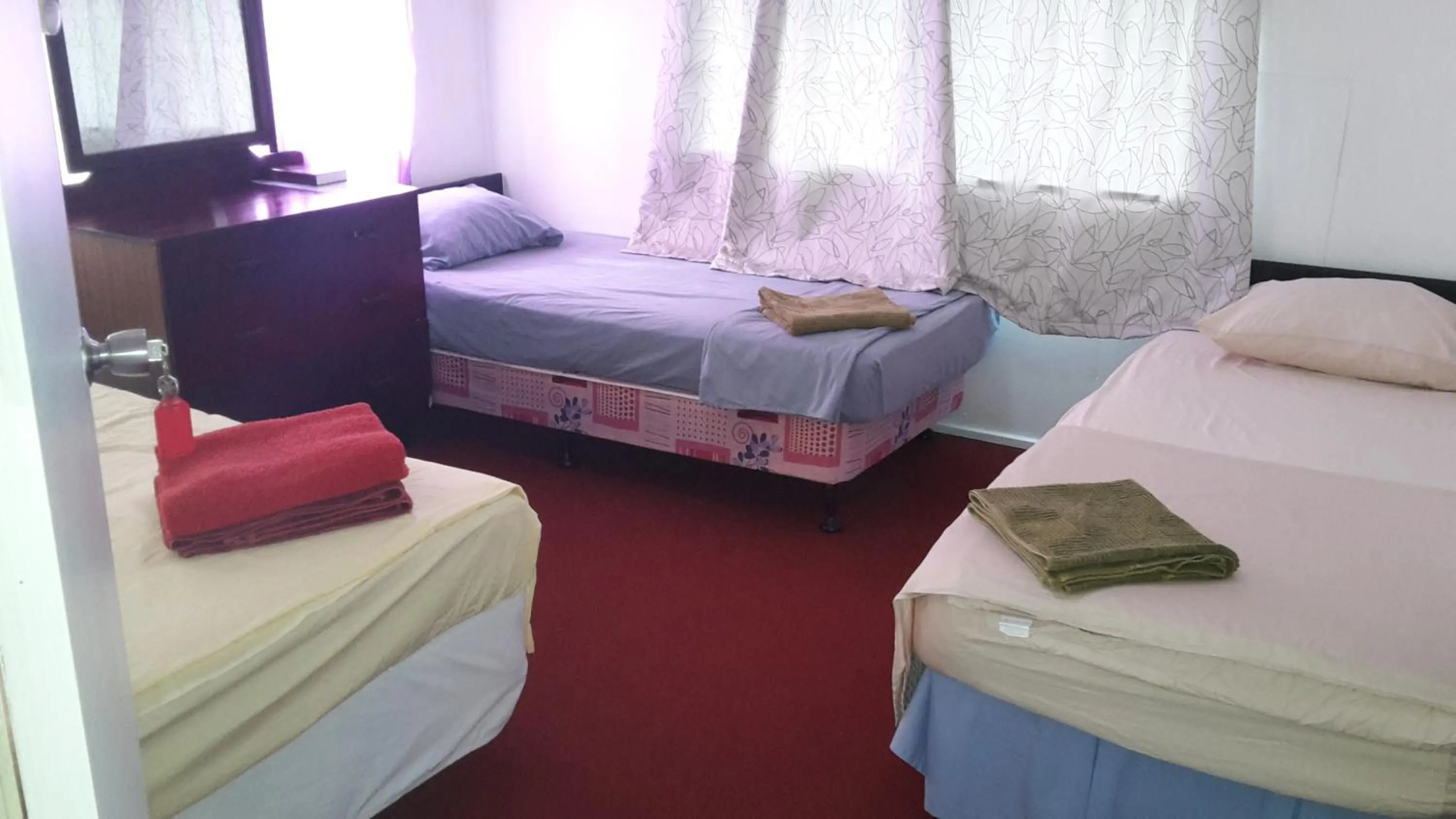 Bed in Dayspring Lodge
