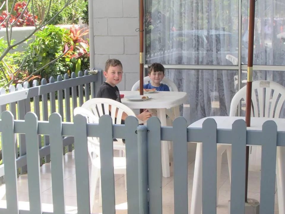 Patio in Dayspring Lodge