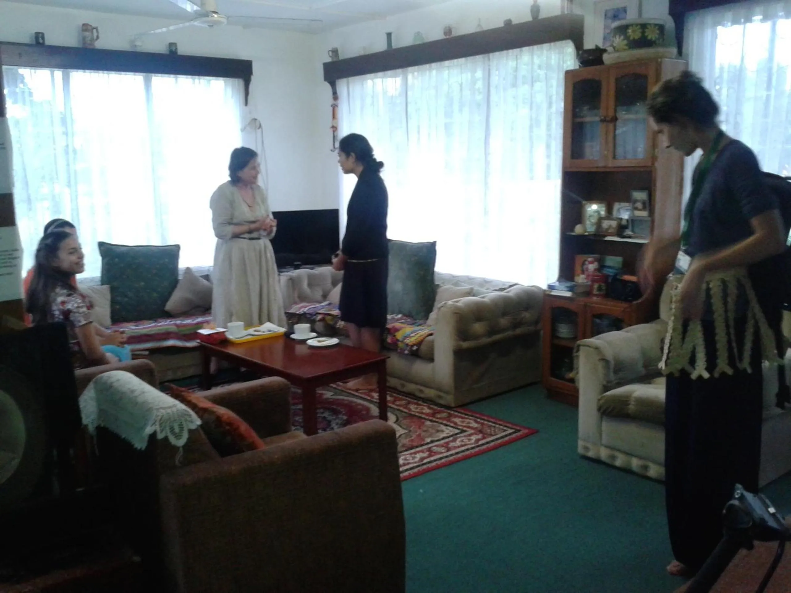 Communal lounge/ TV room in Dayspring Lodge