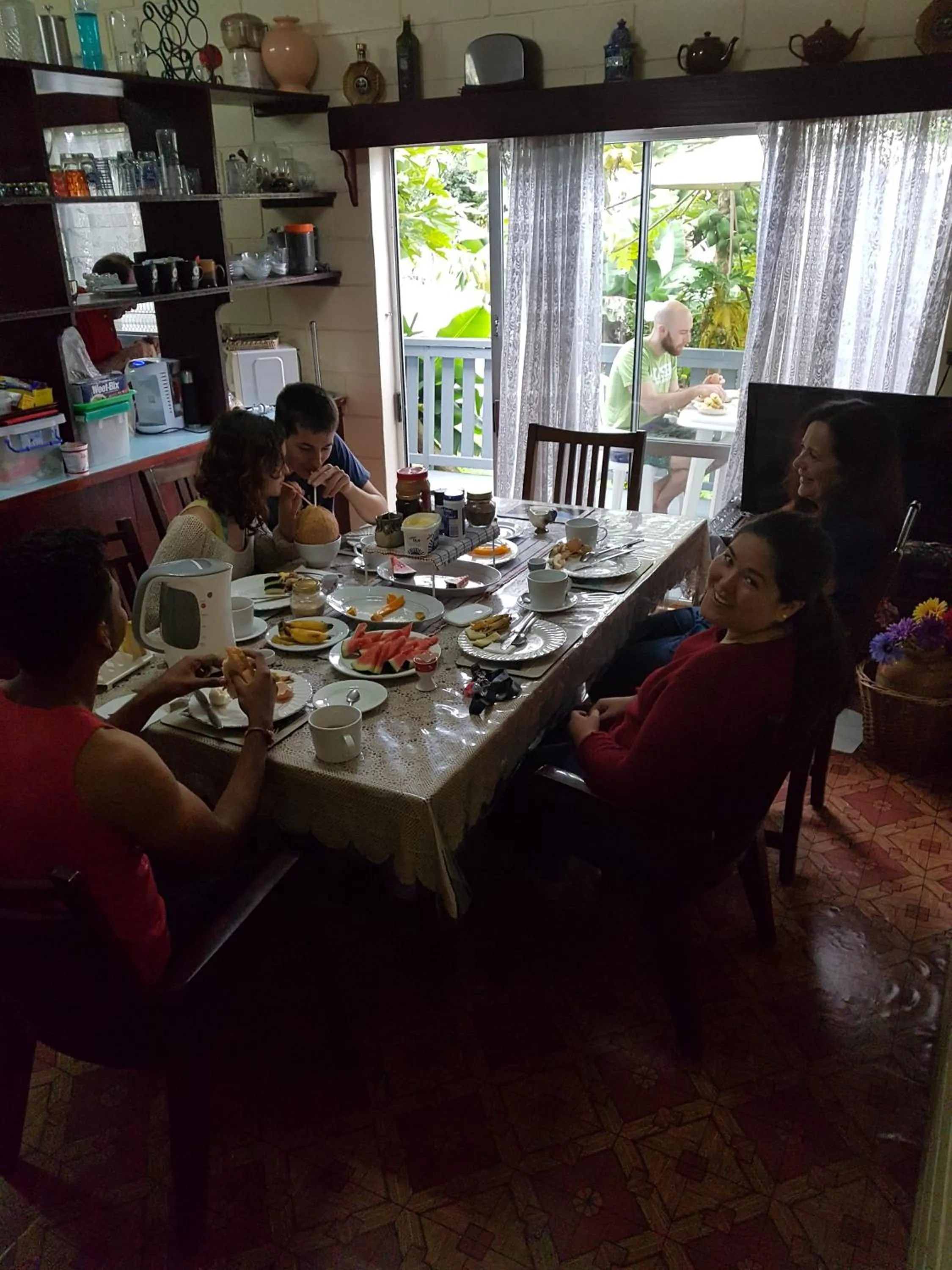 Continental breakfast in Dayspring Lodge