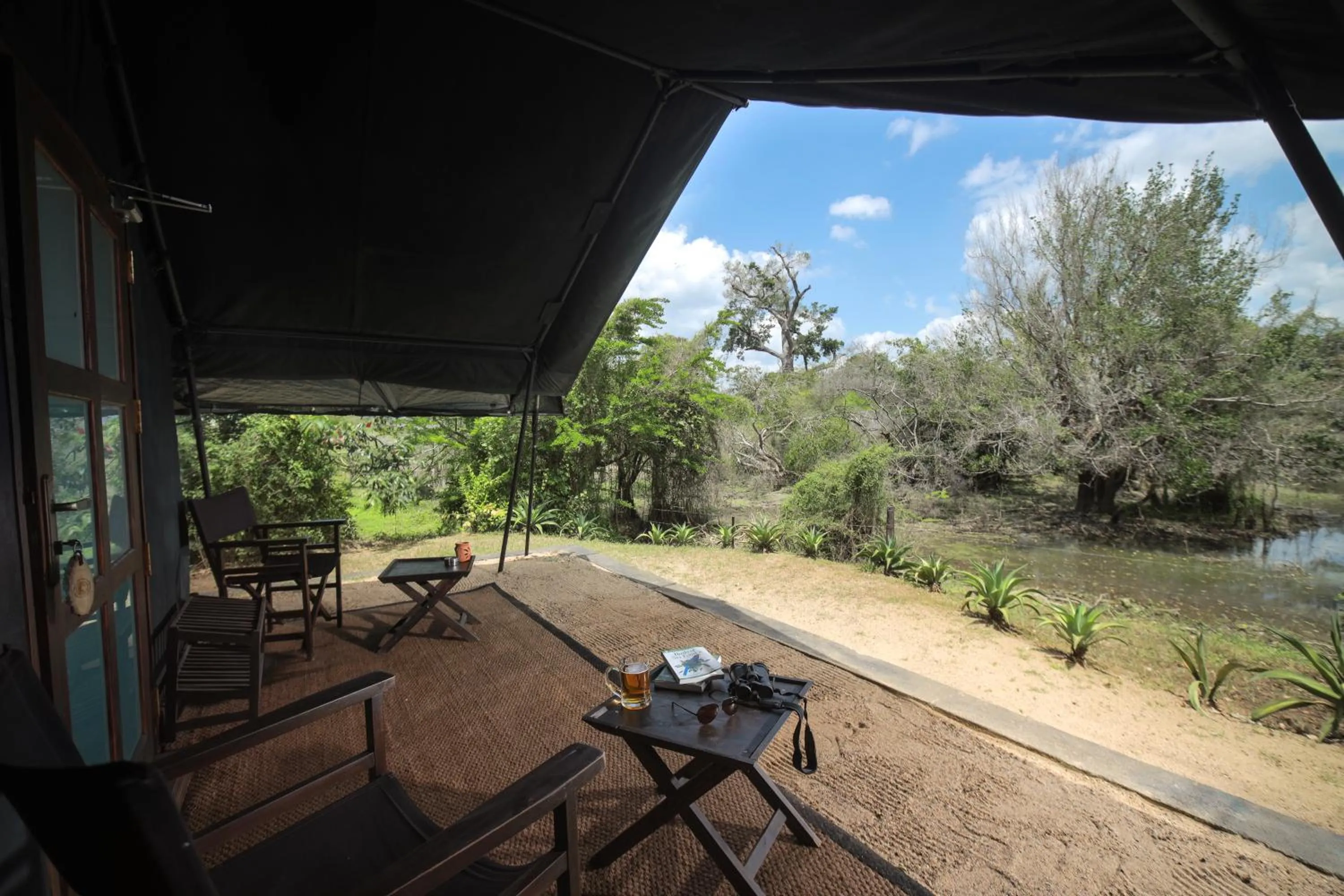 Patio in Leopard Trails Yala