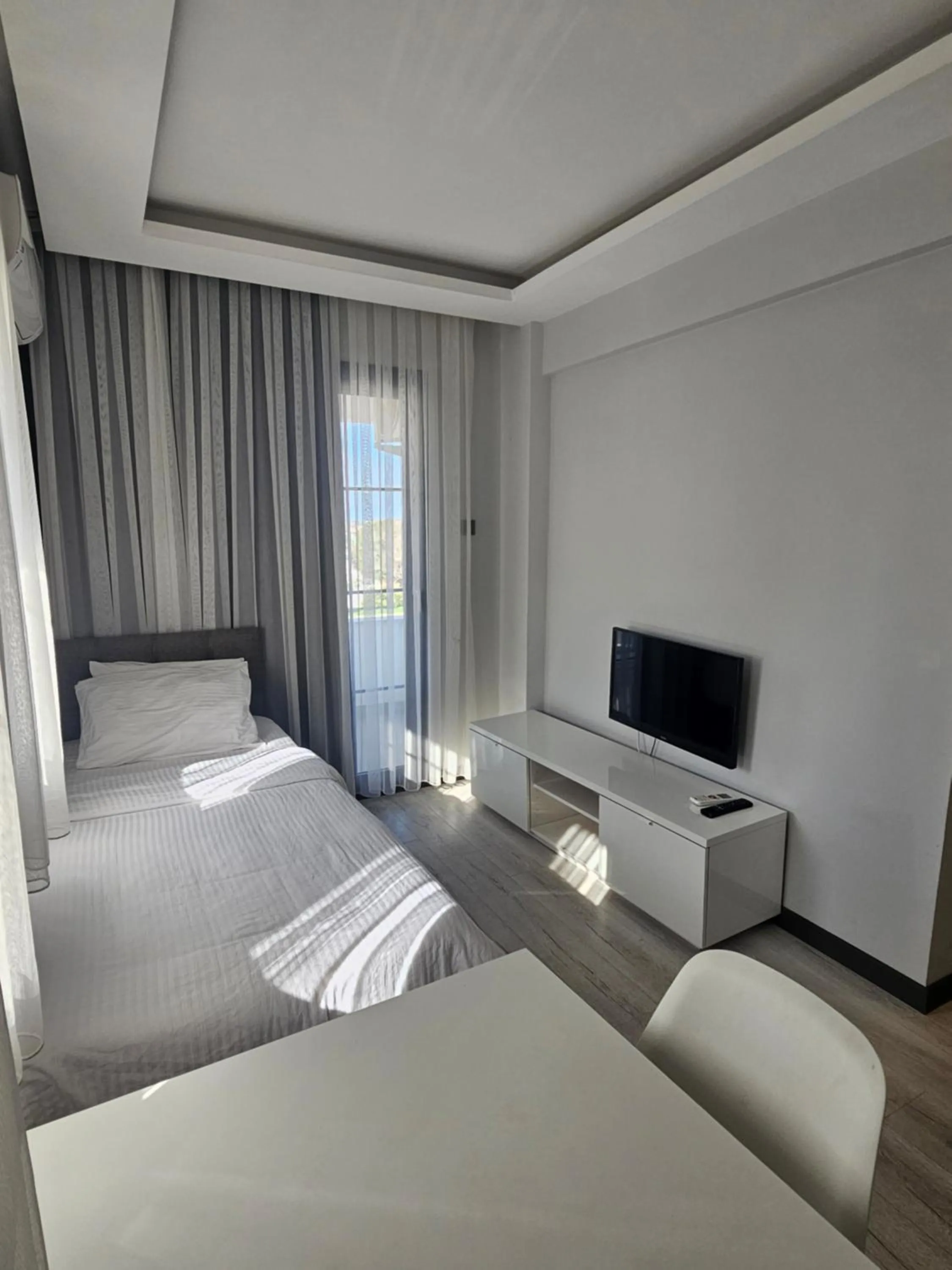 Bed in Cicek Apart Hotel