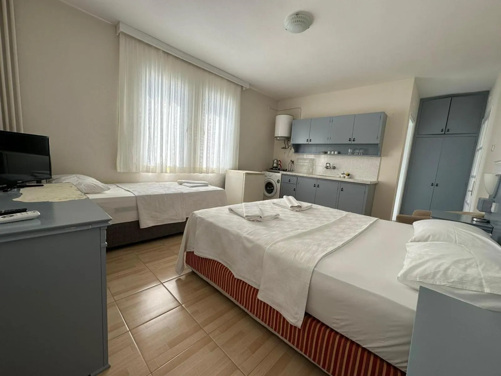 Bed in Cicek Apart Hotel