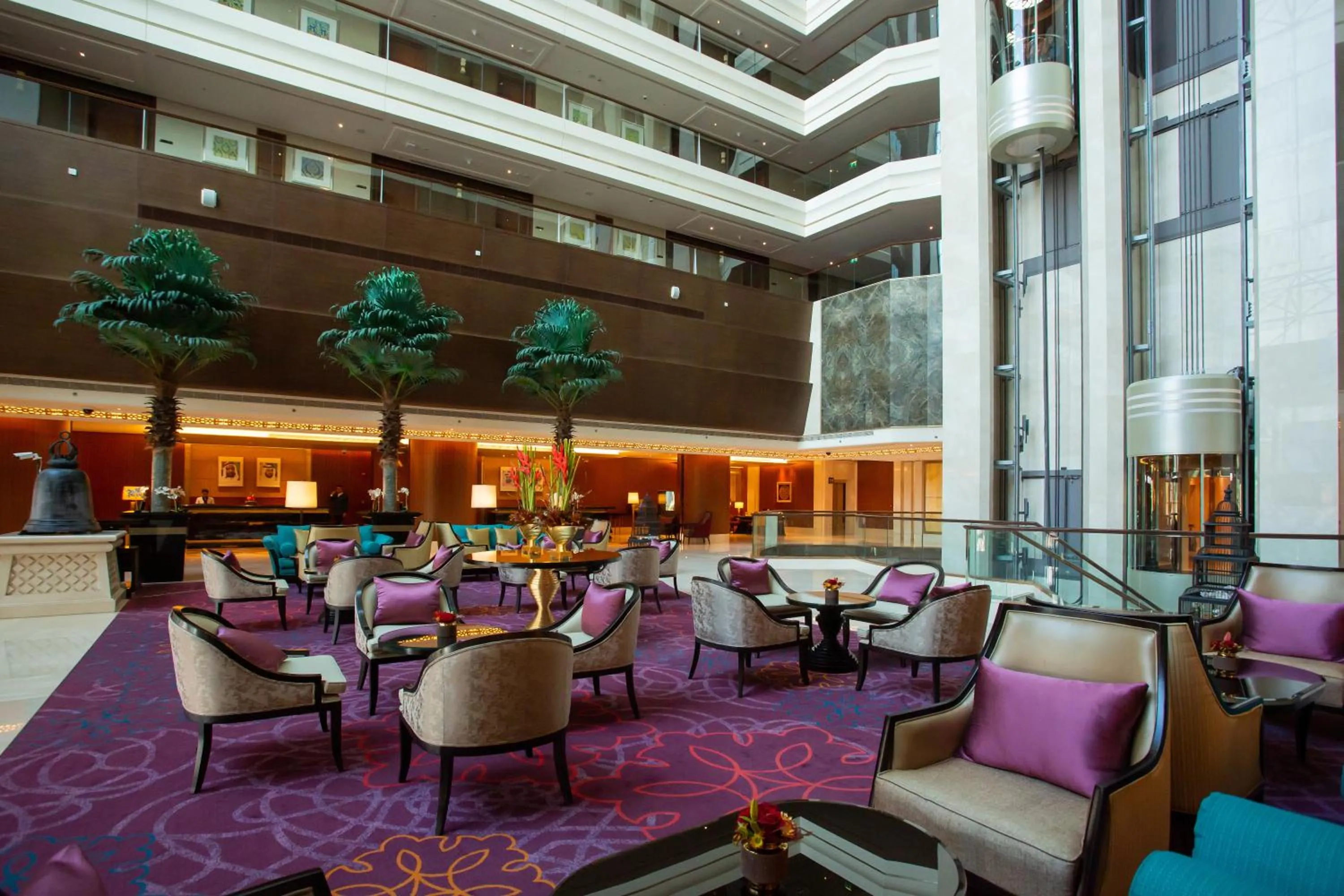 Lobby or reception in Dusit Thani Abu Dhabi