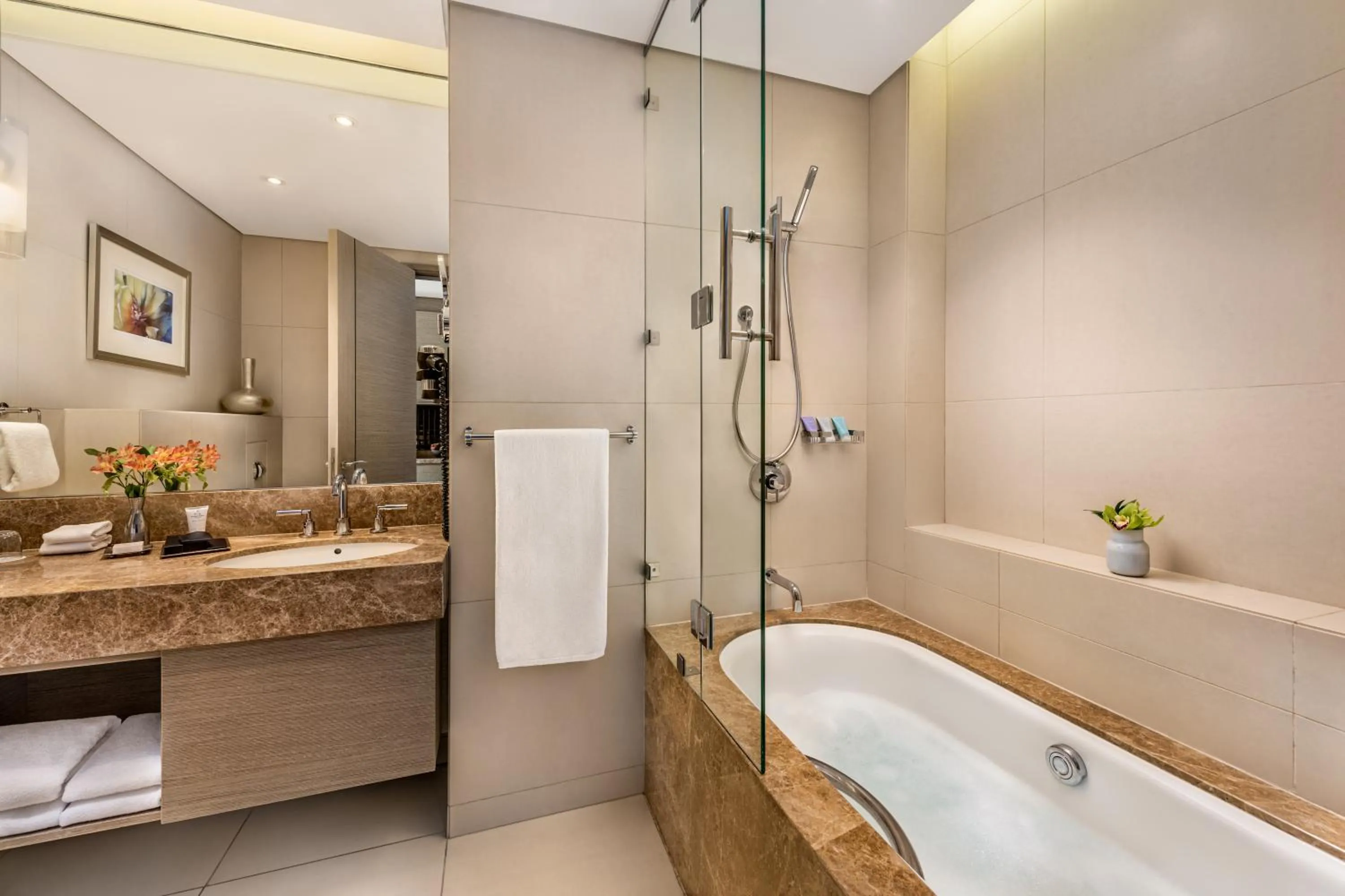 Shower in Dusit Thani Abu Dhabi
