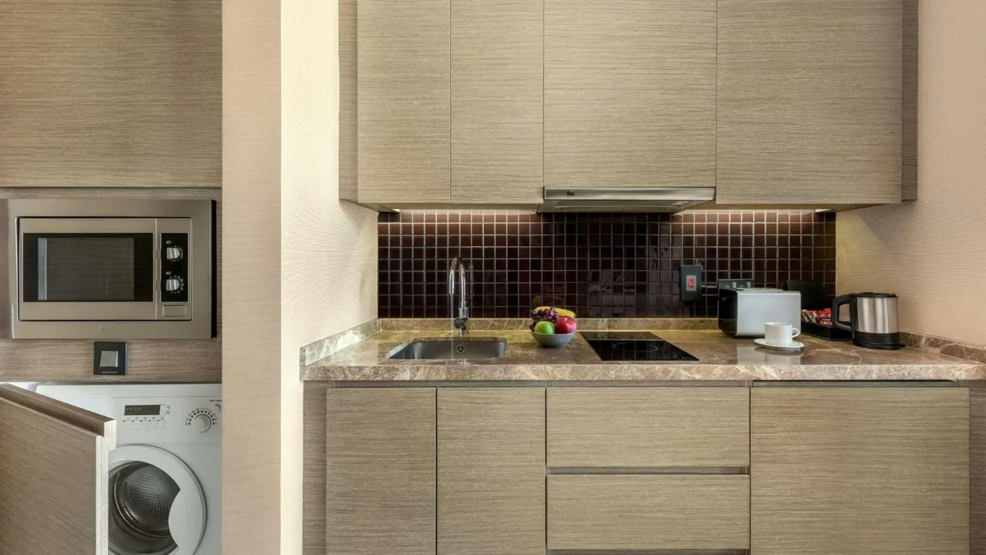 Kitchen or kitchenette in Dusit Thani Abu Dhabi