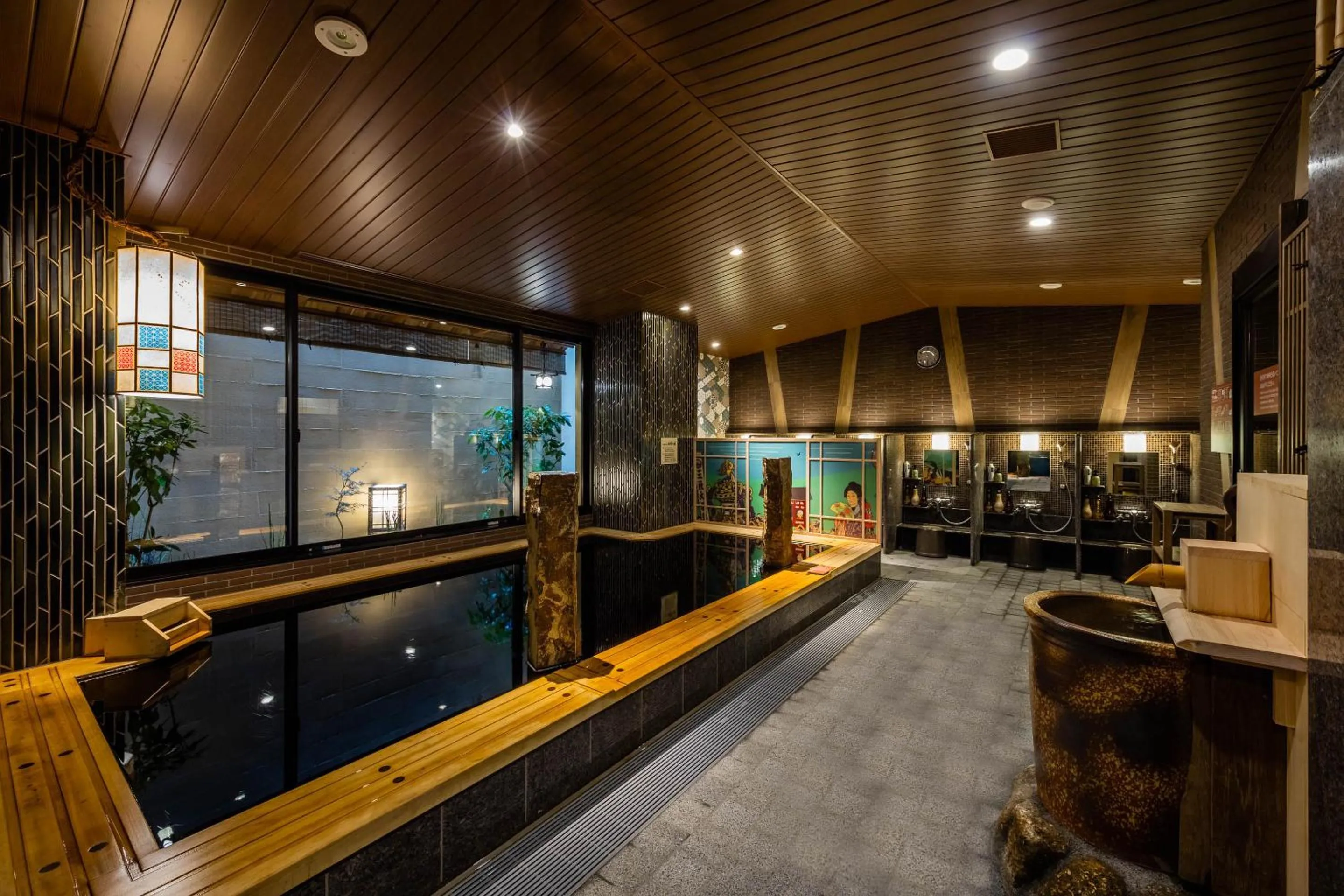 Hot Spring Bath in Onyado Nono Asakusa Natural Hot Spring