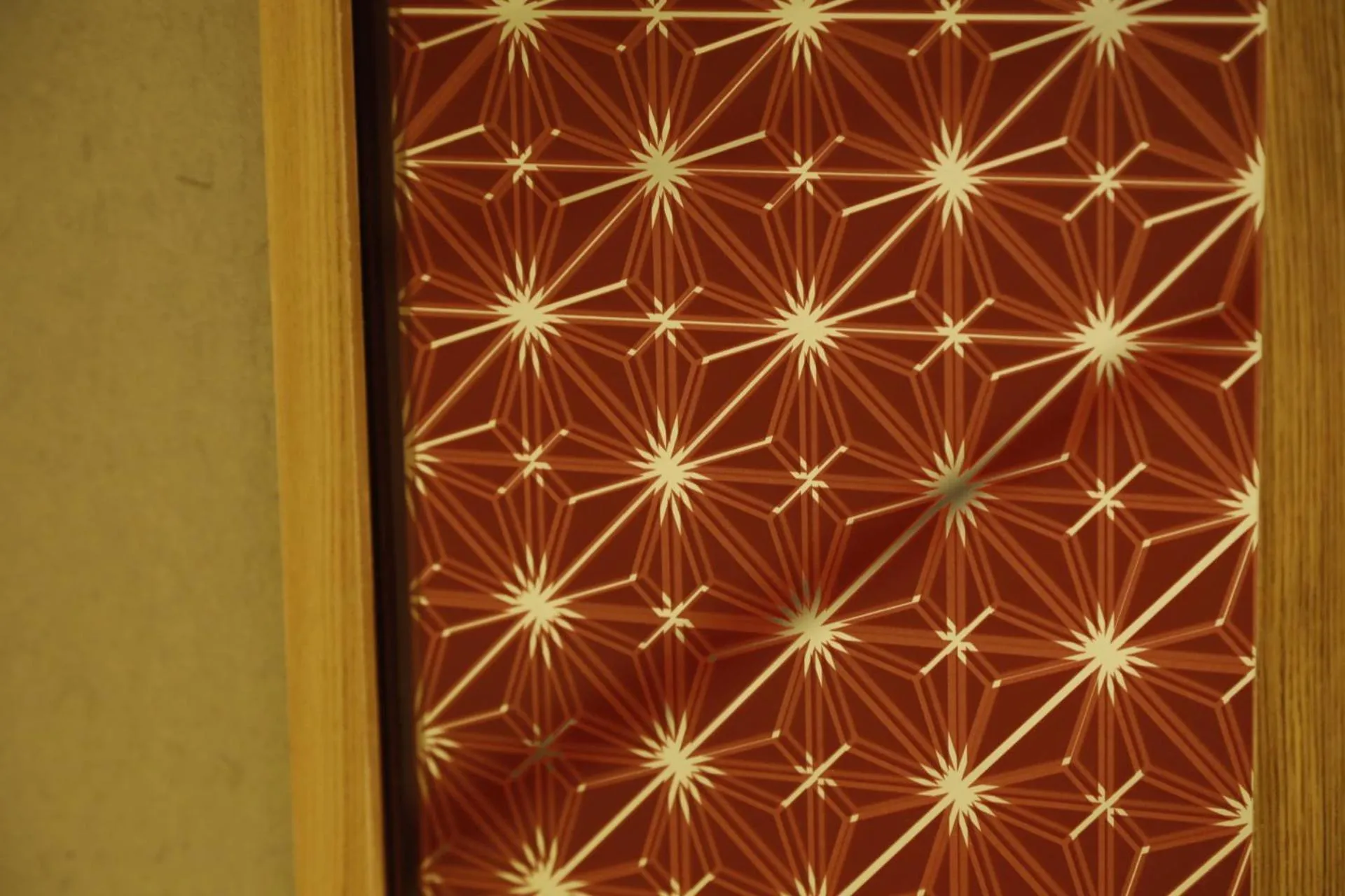 Decorative detail in Onyado Nono Asakusa Natural Hot Spring