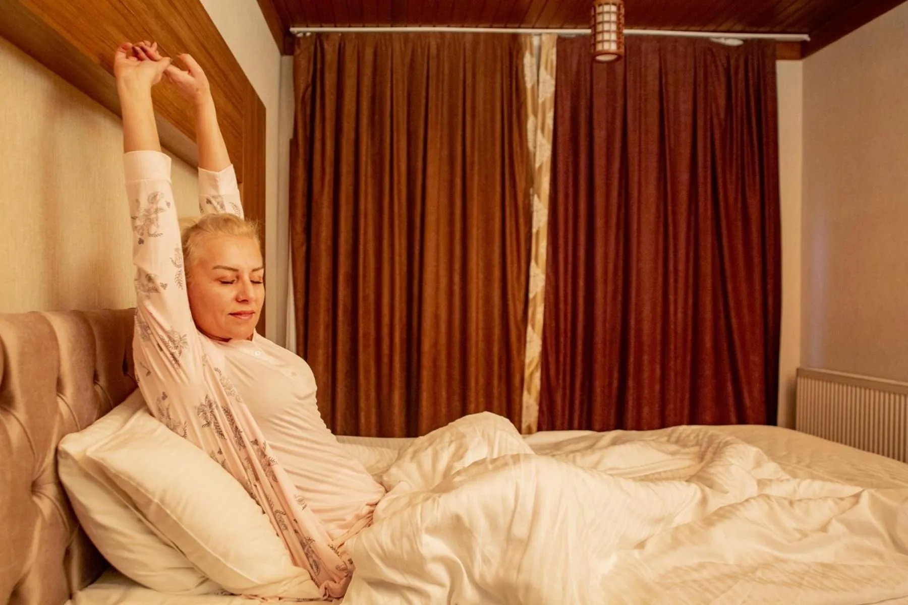 Bed in Bursa Palas Hotel