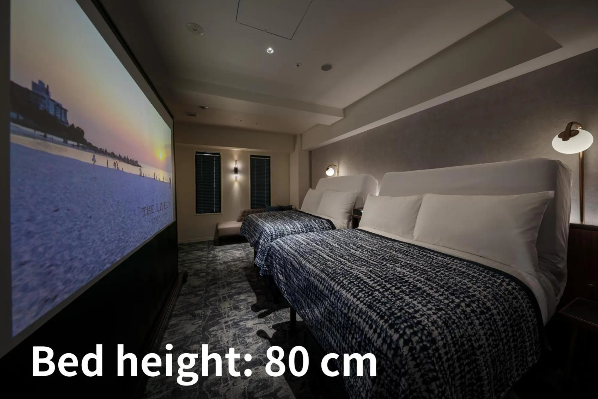 Bed in The Lively Osaka Honmachi