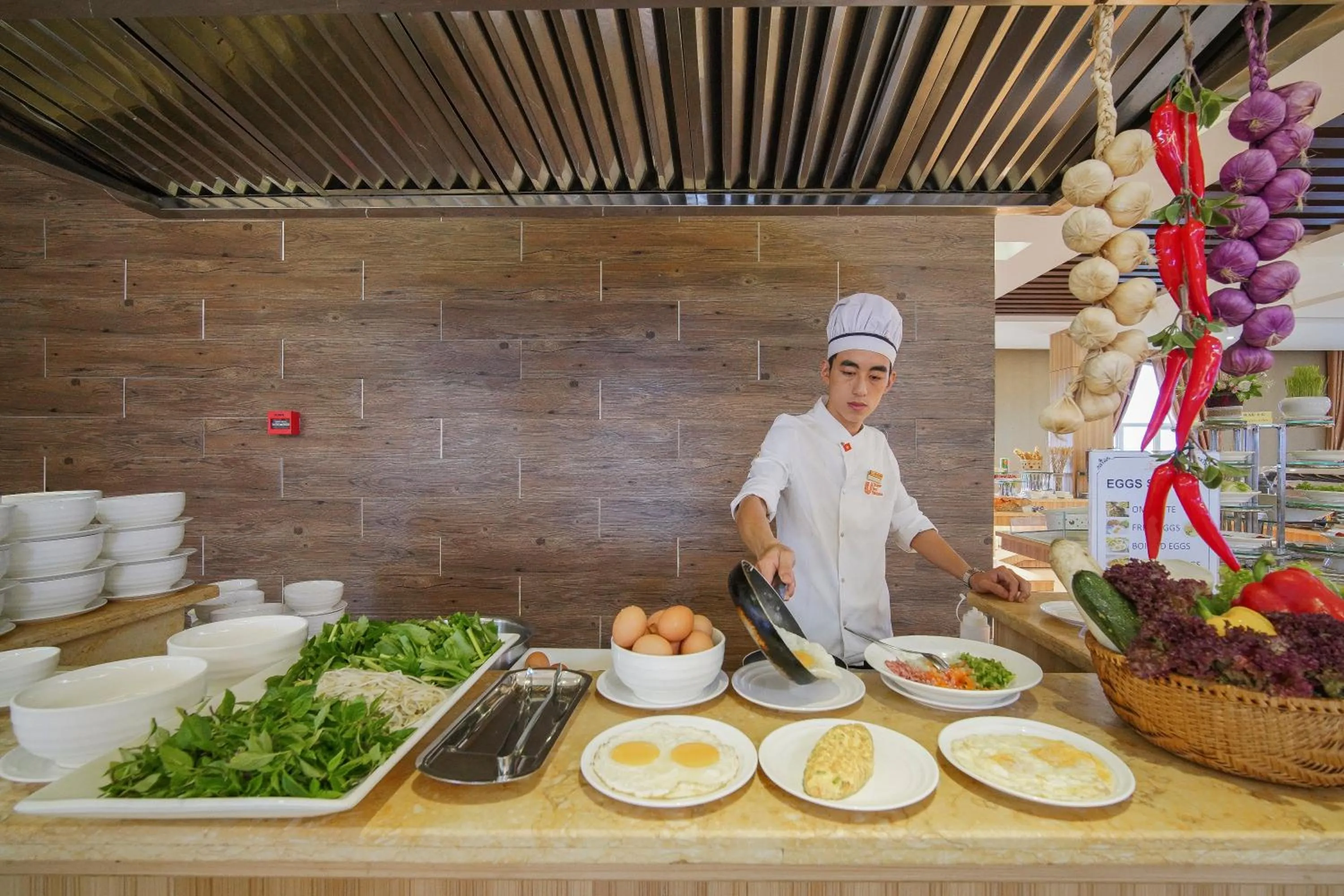 Breakfast in Eden Plaza Da Nang Hotel